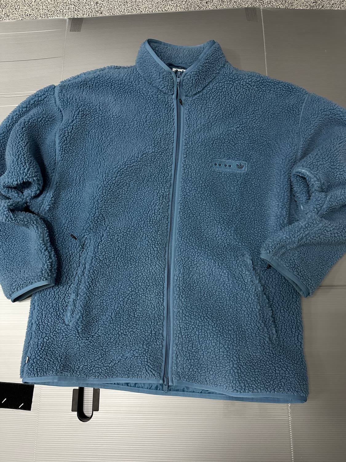 아디다스 쉐르파 뽀글이 자켓 블루 M 상품이미지1