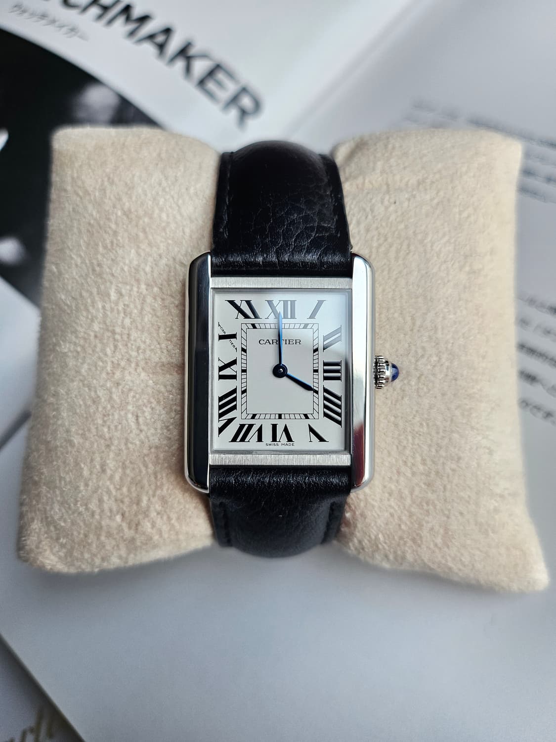 까르띠에 탱크솔로 스몰 스틸 상품이미지1