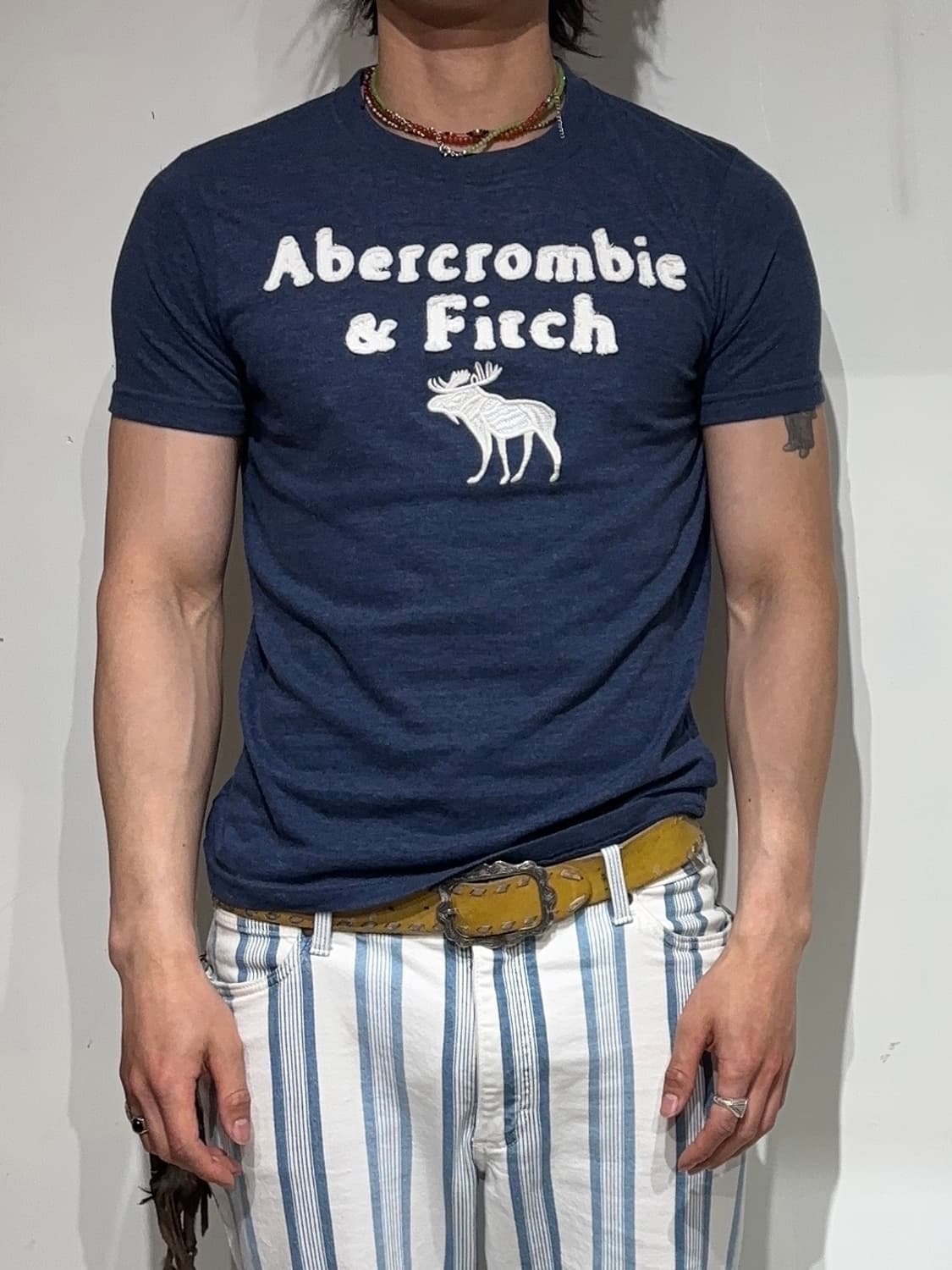 Abercrombie & Fitch 무스로고 반팔 티셔츠 상품이미지2
