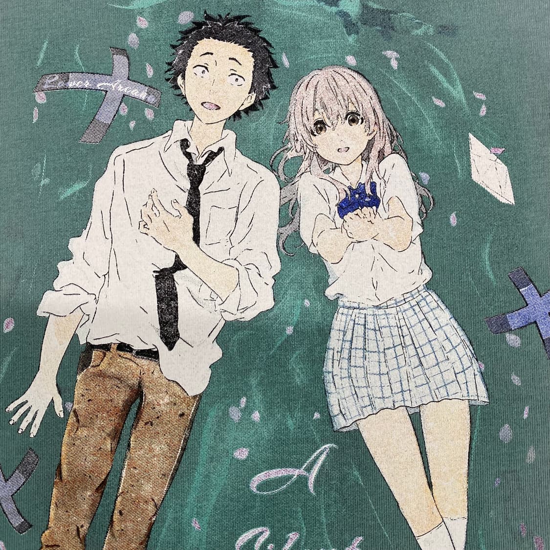 목소리의형태 부틀렉 애니메이션 티셔츠 상품이미지6