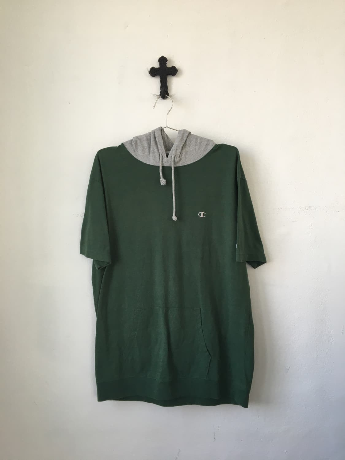 Champion hood layered t shirt 상품이미지2