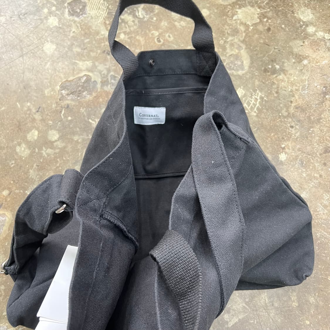 커버낫 새제품 캔버스백 메신져백 크로스백 가방 상품이미지6