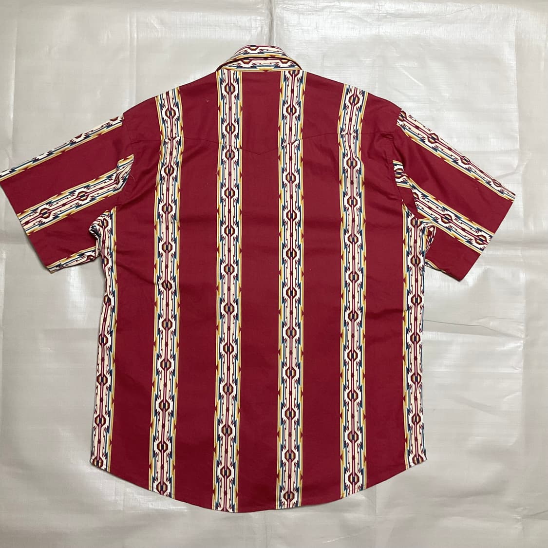 빈티지 랭글러 나바호 반팔 셔츠 상품이미지5