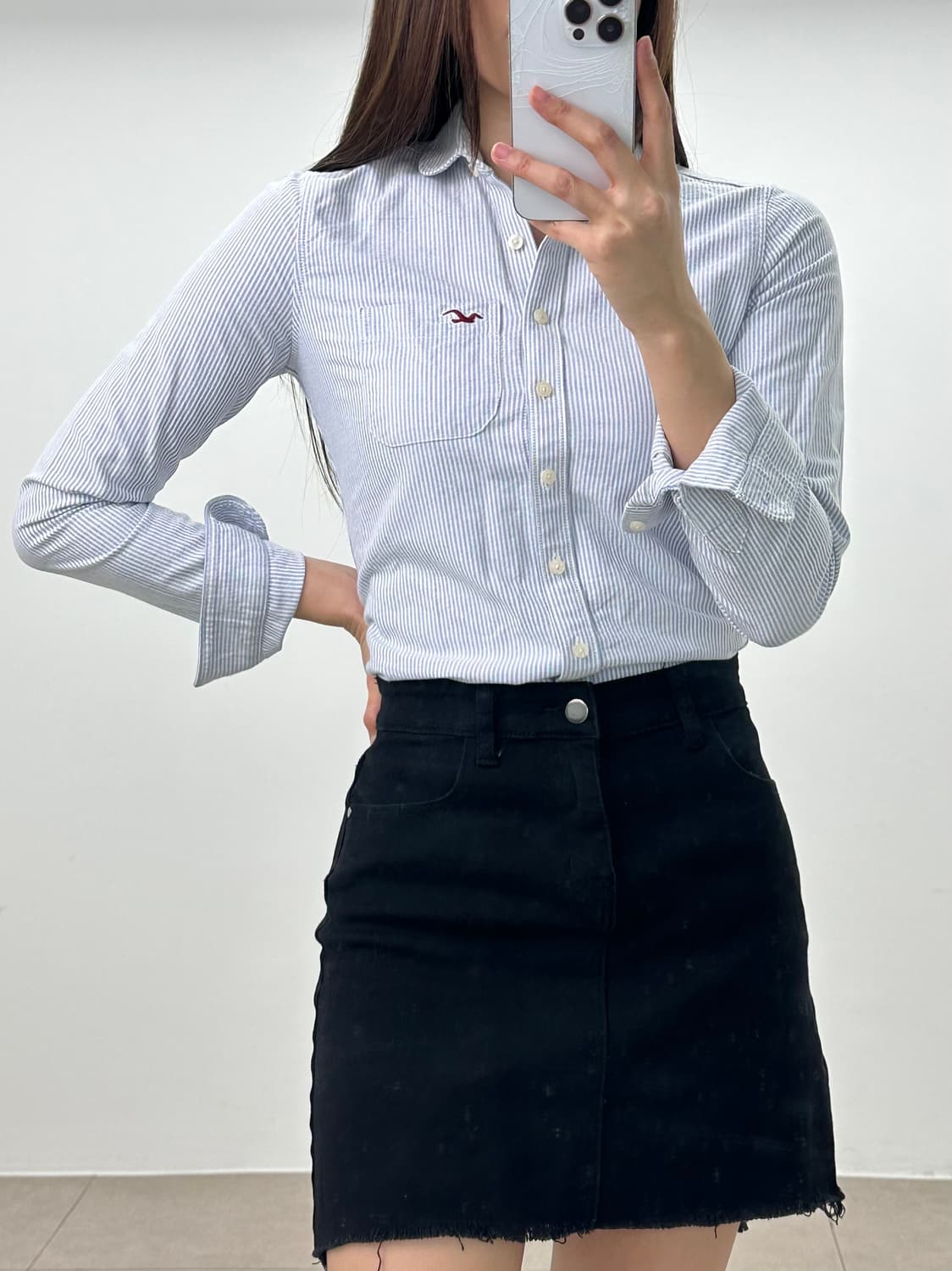 홀리스터 스트라이프 셔츠 상품이미지1