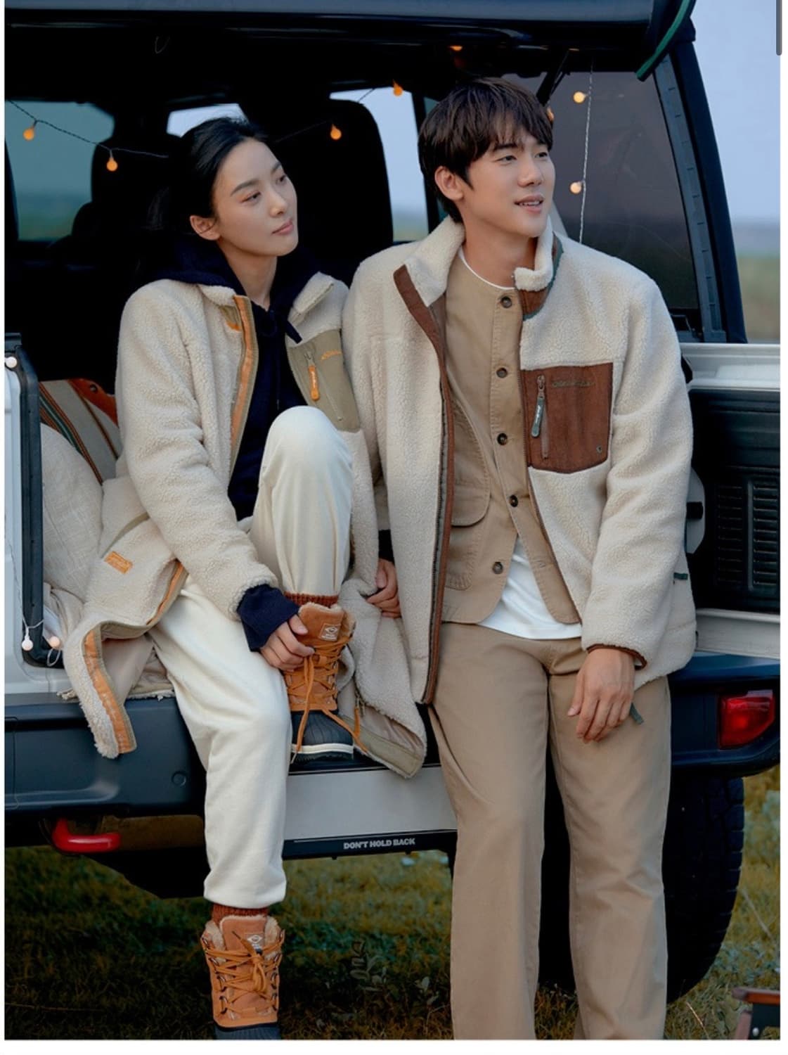 에디바우어 롱 쉐르파 후리스 코트 상품이미지3