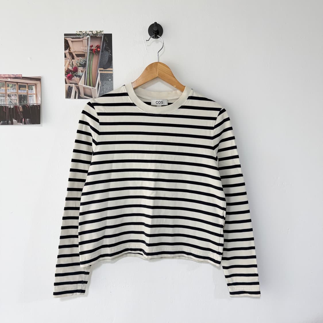 [M] COS 코스 스트라이프 롱슬리브 긴팔티 상품이미지1