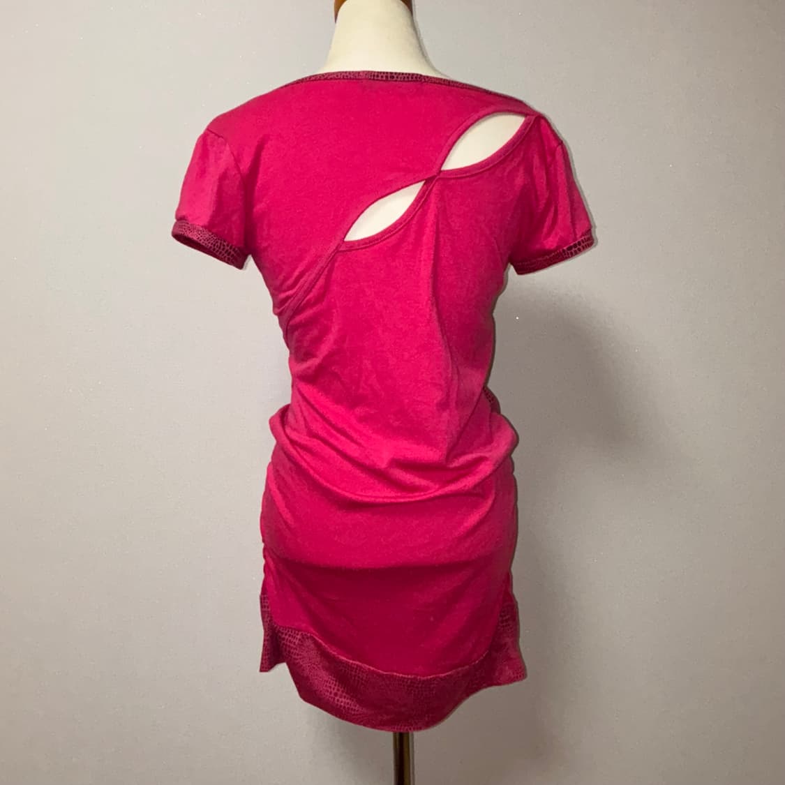 핫핑크 갸루 원피스 상품이미지2