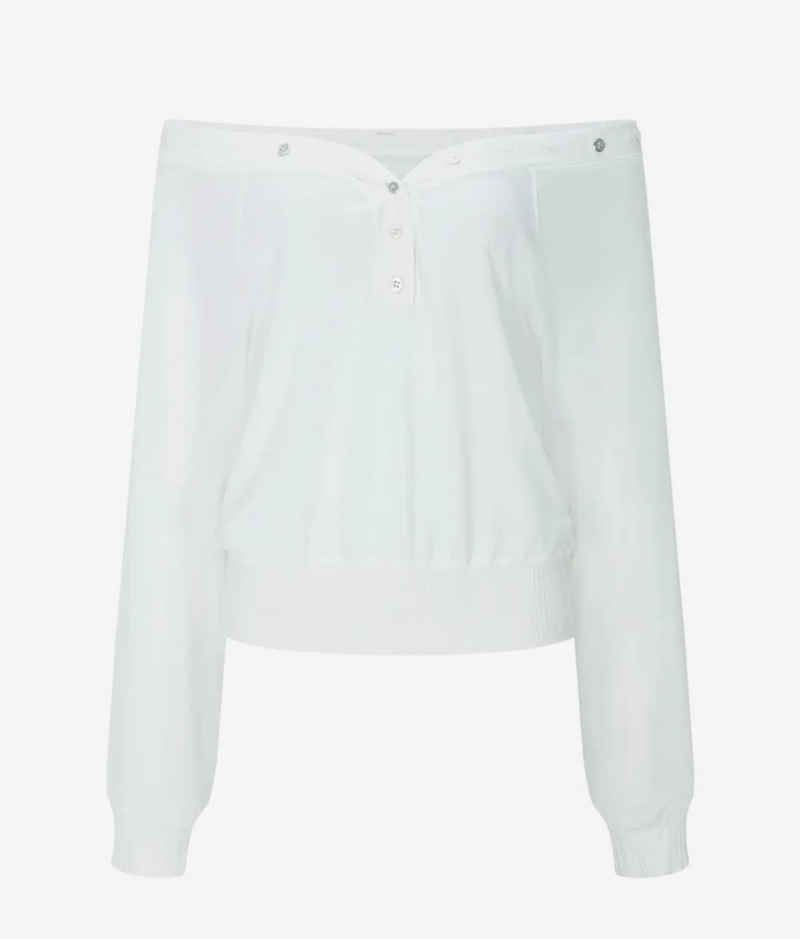 플리즈노팔로우 Ari Button Long Sleeve Top 상품이미지2