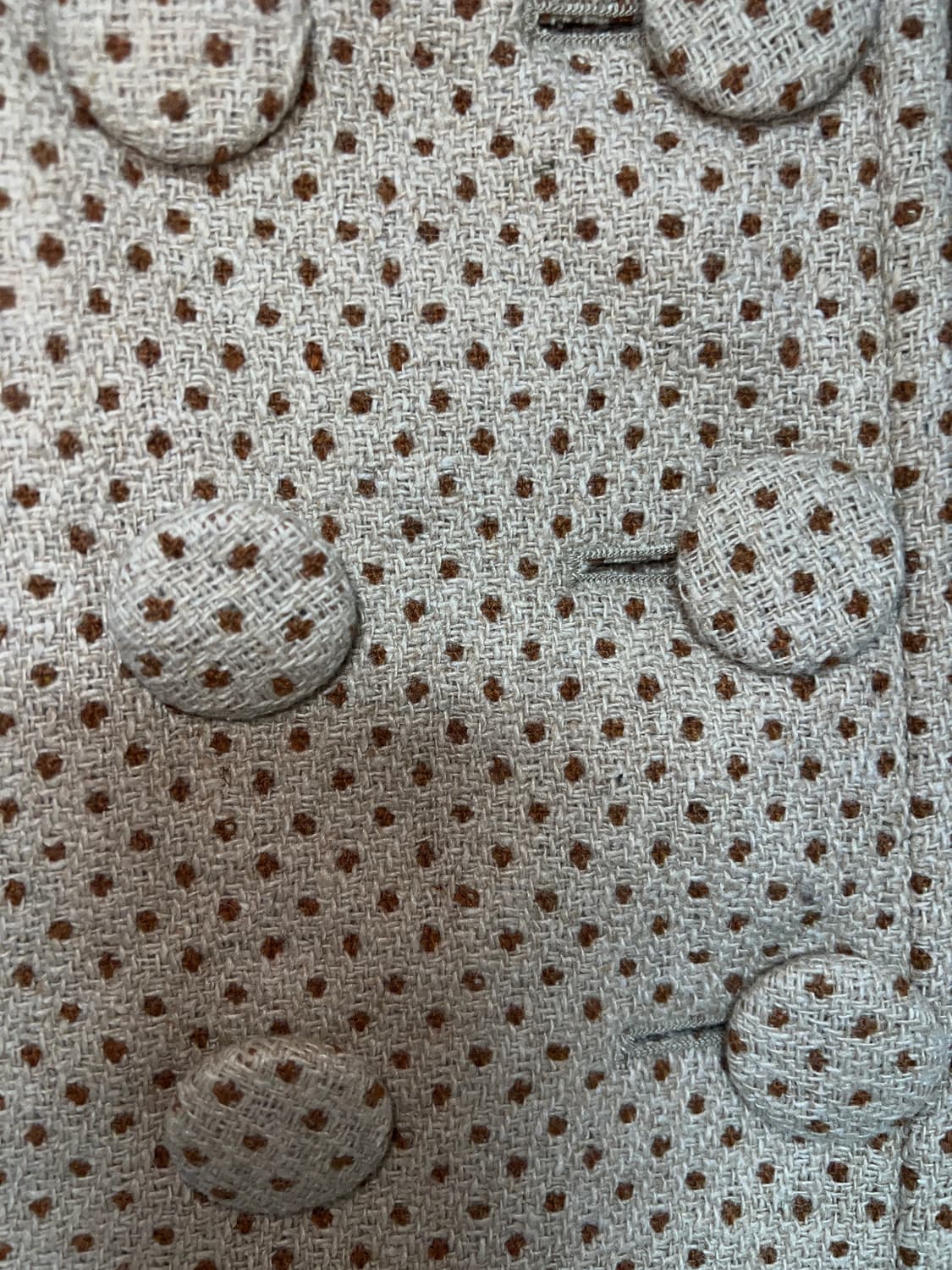 베이지 도트 코트 상품이미지6