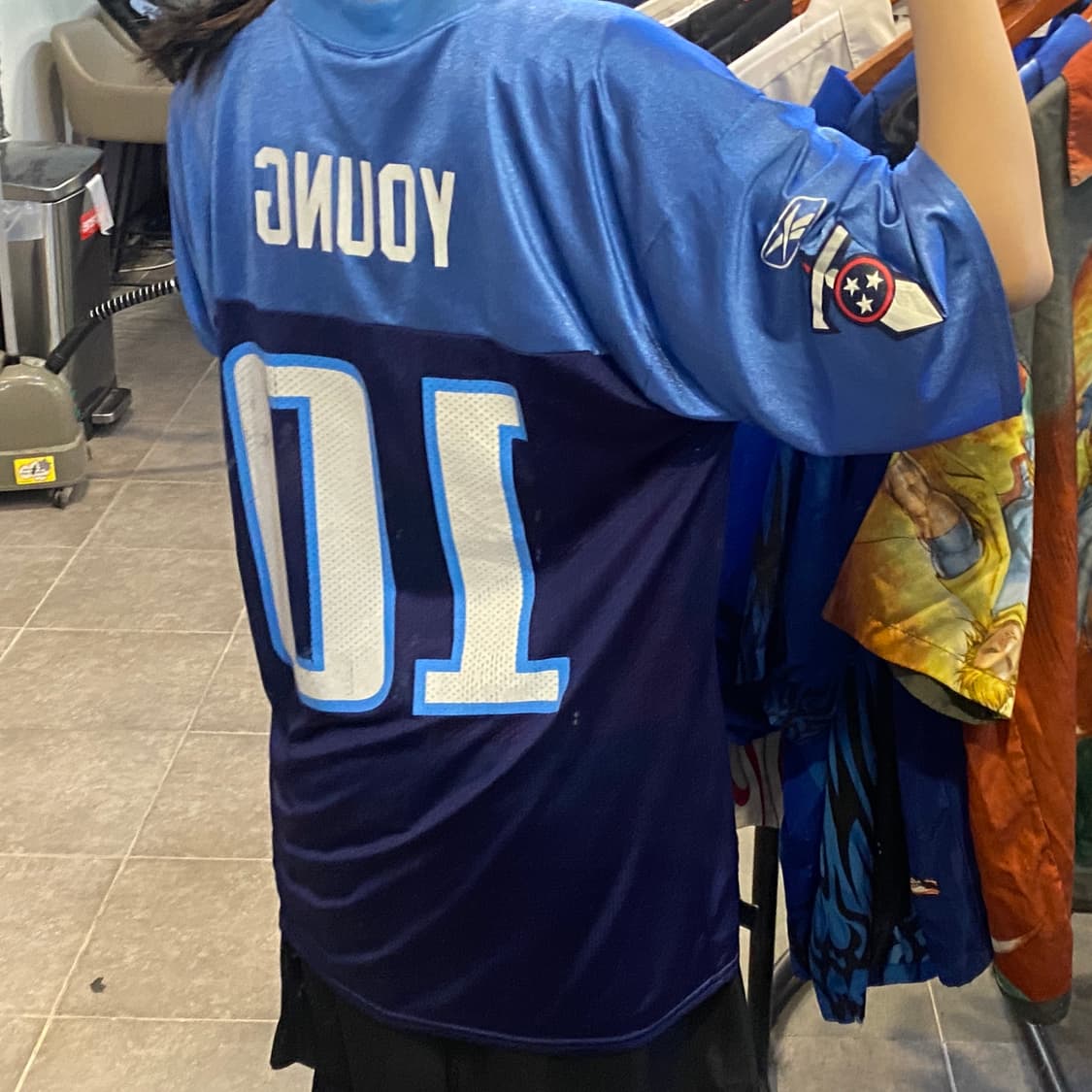 [NO.9] NFL 풋볼 져지 반팔티 블루 상품이미지5