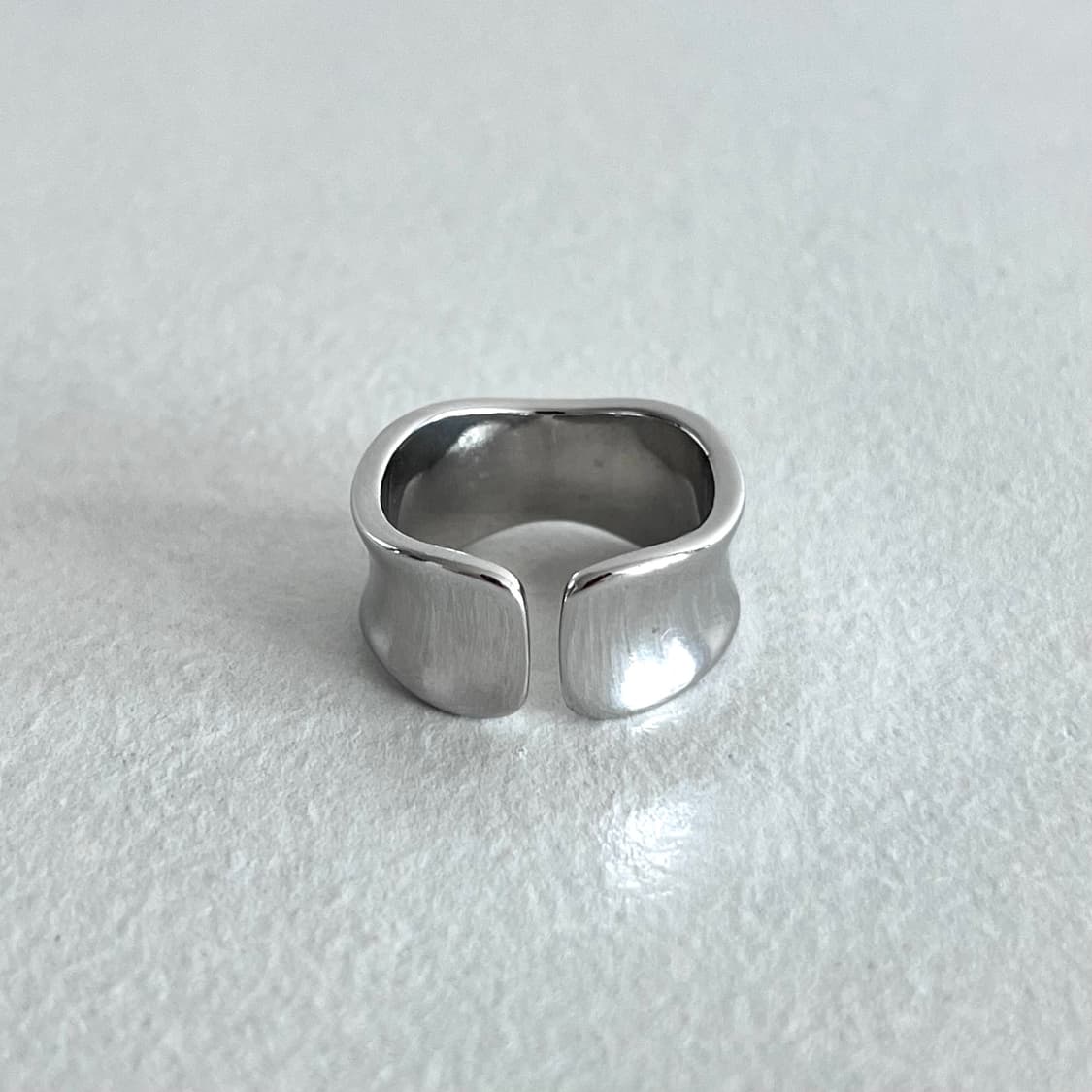 메탈 볼드 반지 상품이미지3