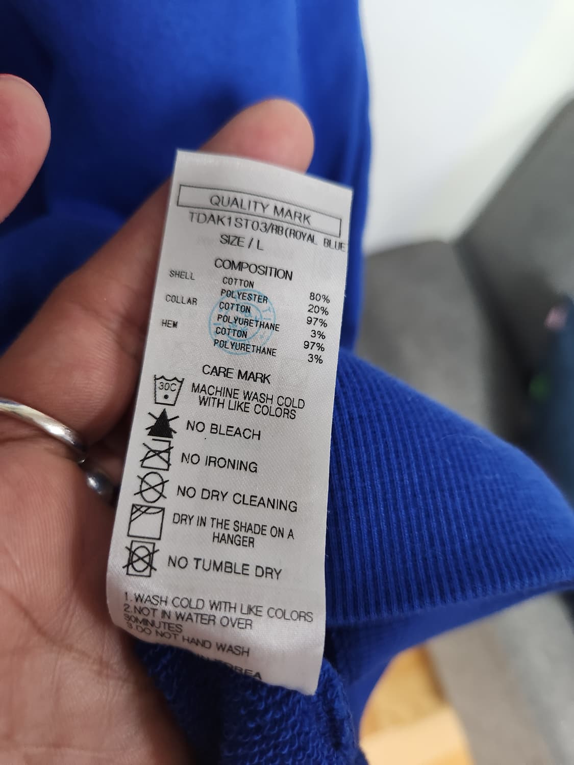 tokidoki 라운드 맨투맨티 L사이즈 상품이미지5