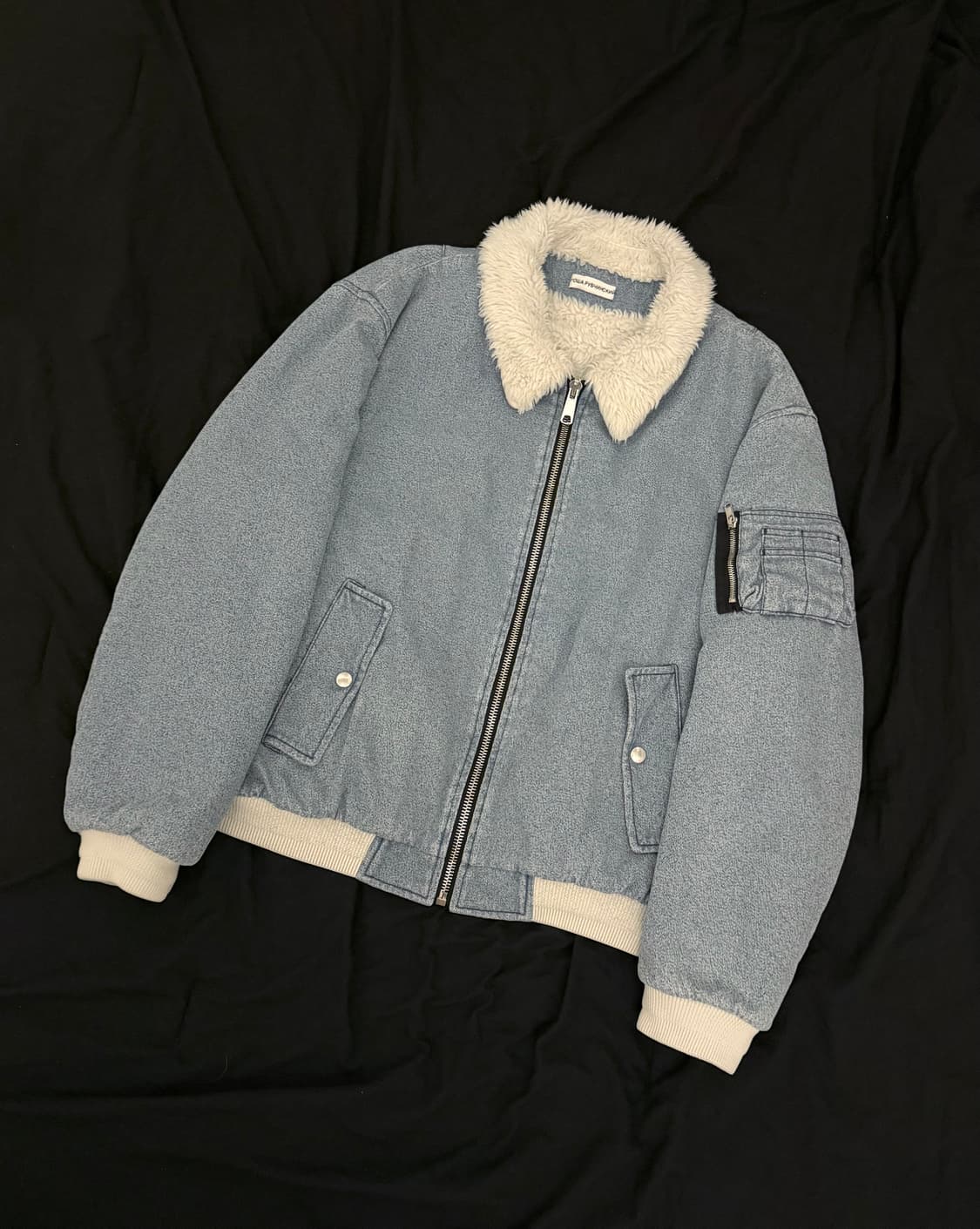 고샤루브친스키 17fw 셰르파 데님 봄버 자켓 상품이미지1