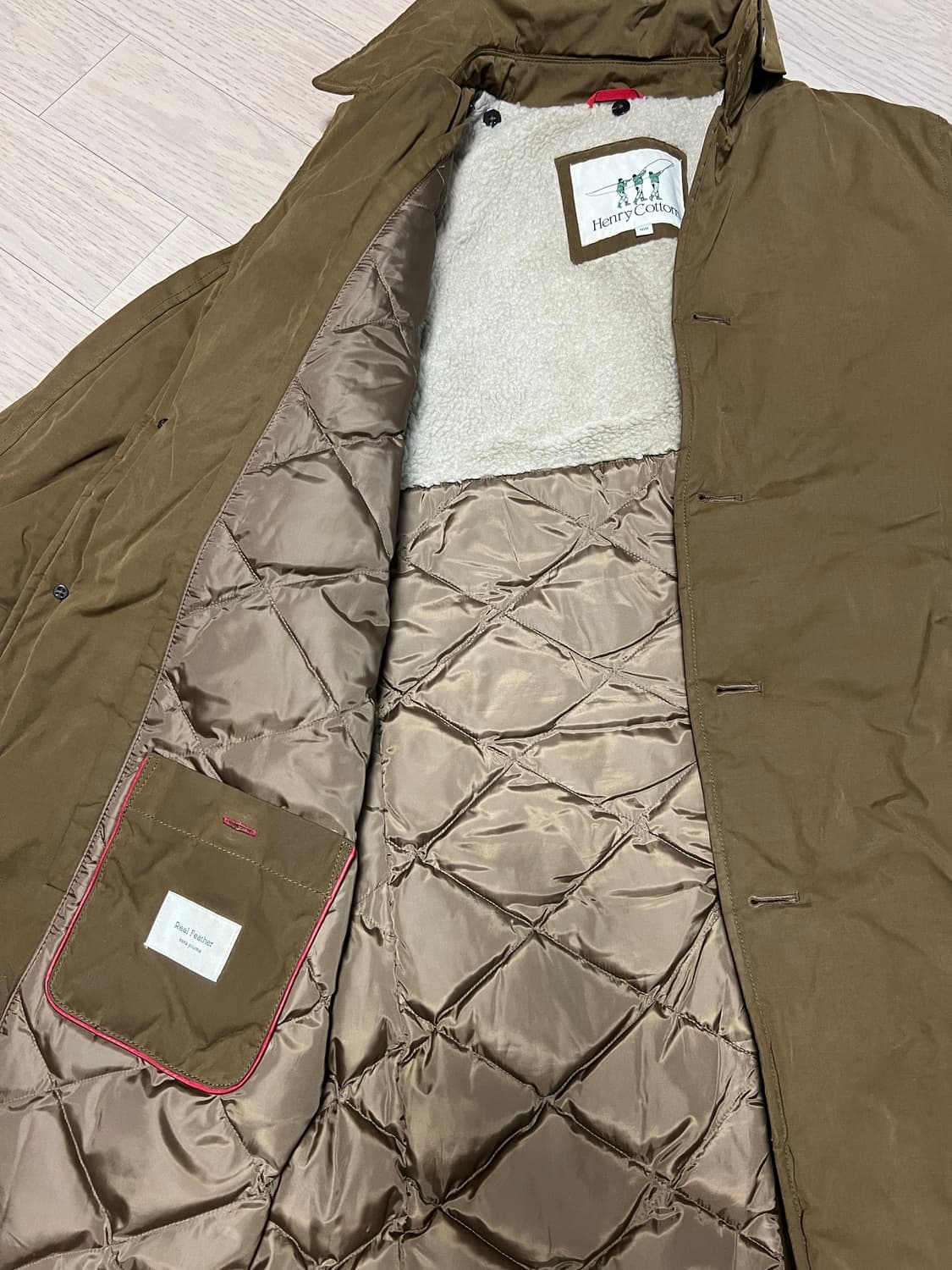 헨리코튼 스핏파이어 패딩 자켓  상품이미지4