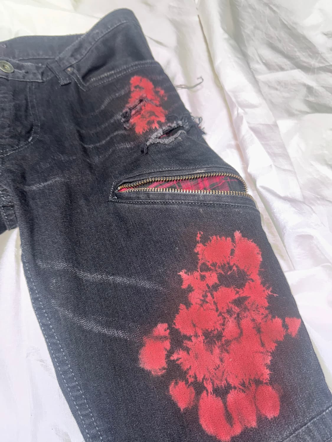 LGB Crash Processed Paint Denim 상품이미지3