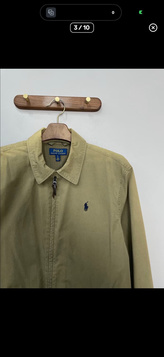 폴로랄프로렌 포니로고 코튼 블루종자켓 A3586 상품이미지3