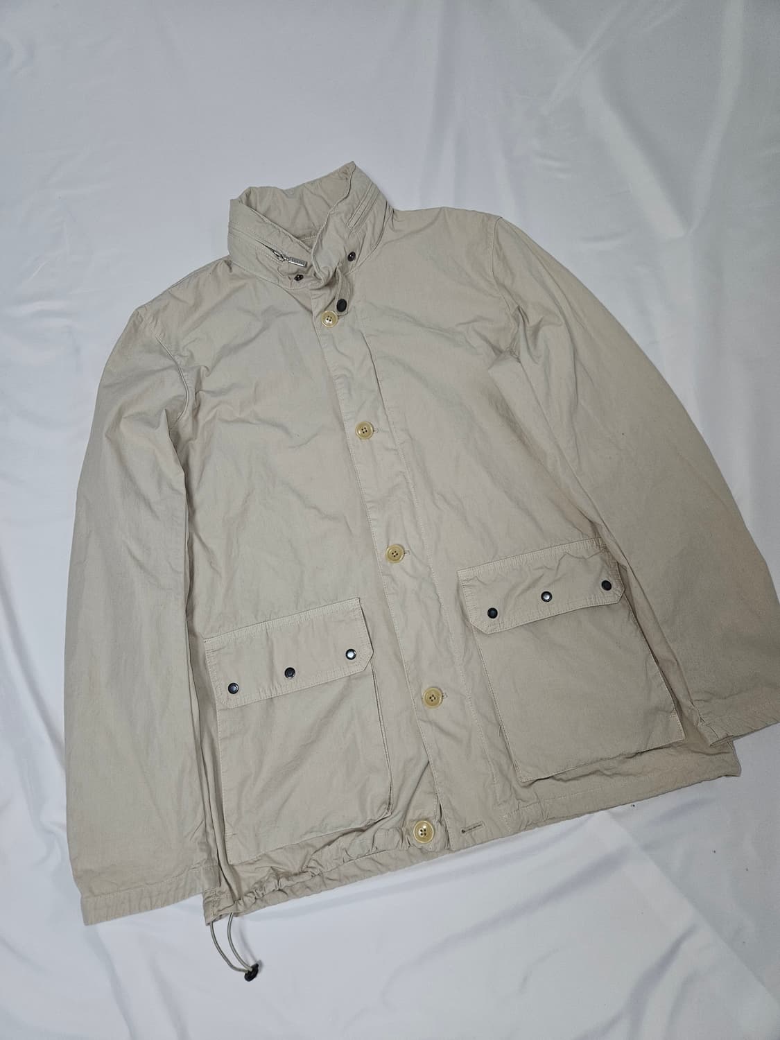 바버 워터프루프 멀티포켓 스트링 버클넥 바람막이 자켓 정품 상품이미지2