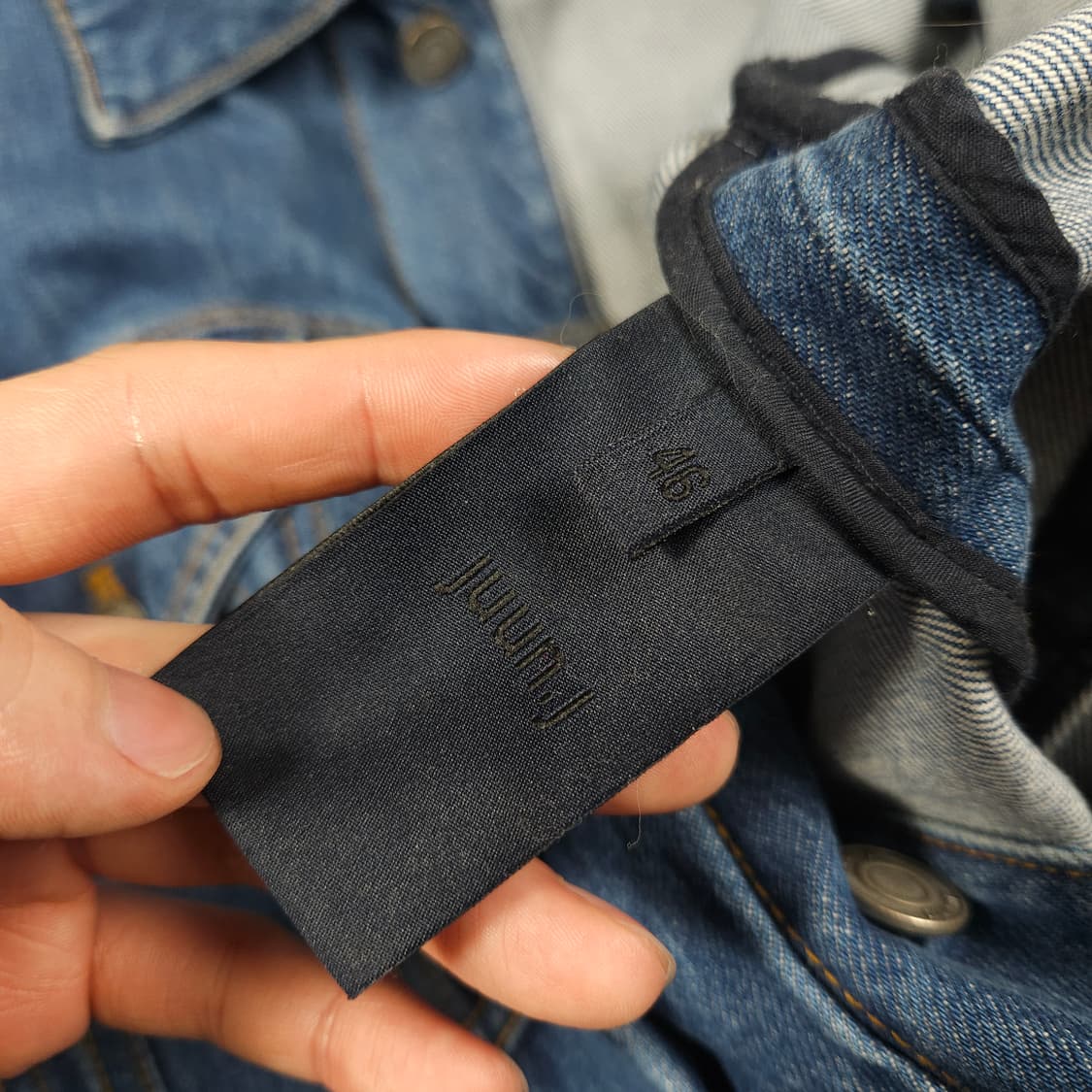 준지 데님 자켓  상품이미지9