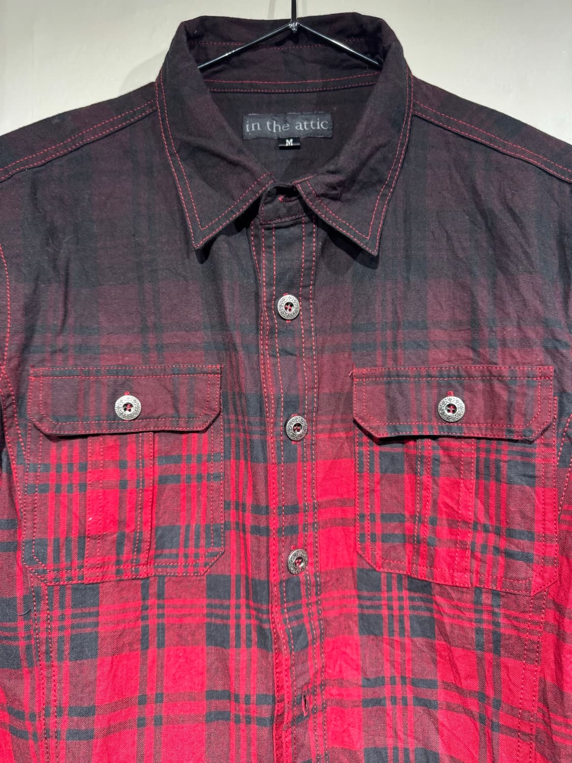 In the attic check cara shirts  상품이미지3