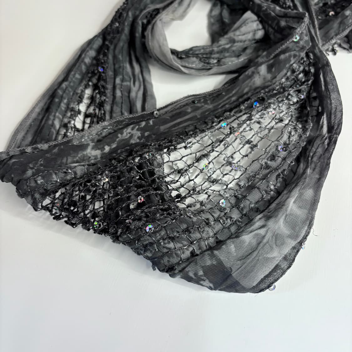 스팽글 타이다이 히피 네트 머플러 스카프  상품이미지2