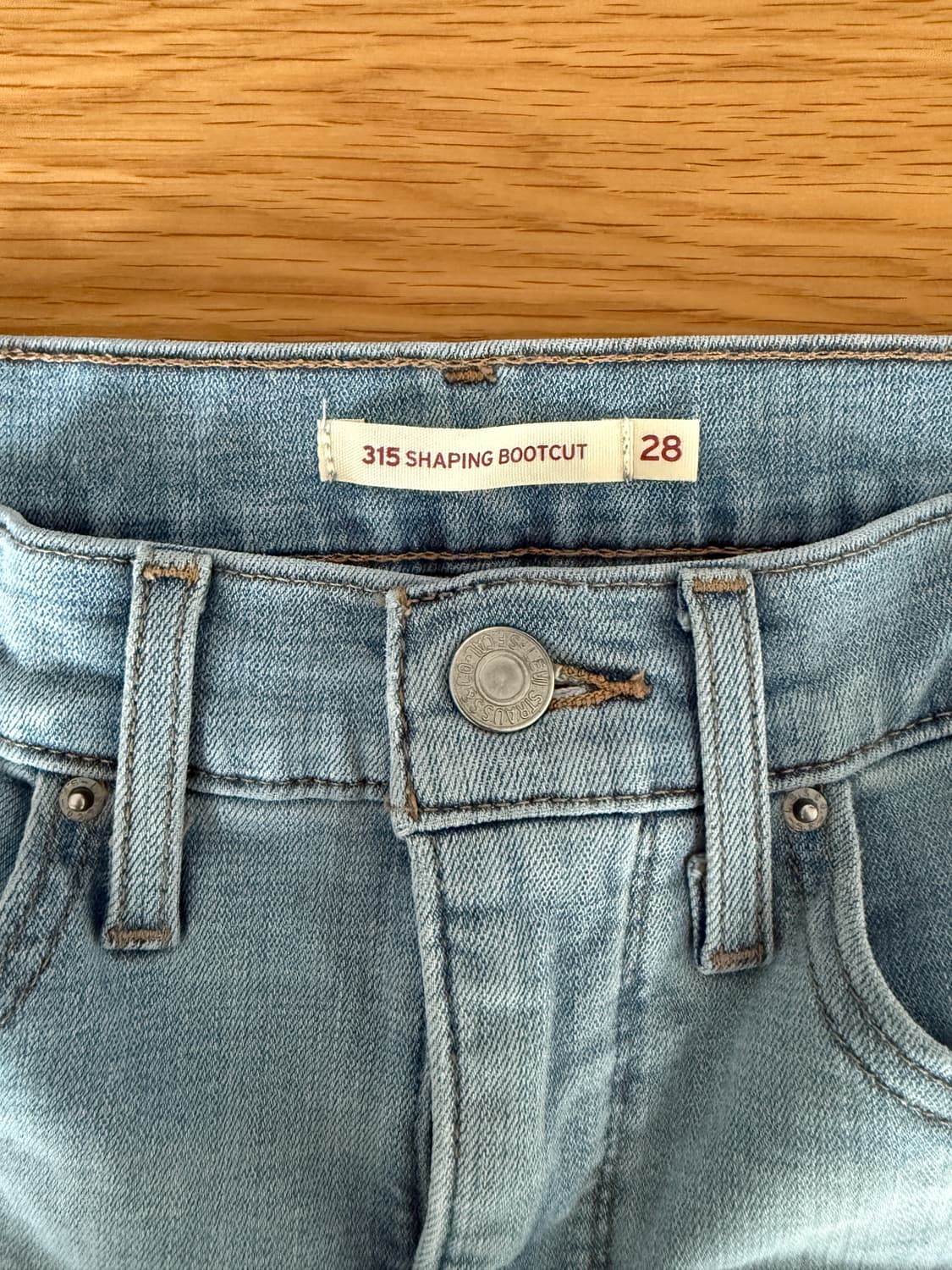 리바이스(Levi's) 315 부츠컷 데님 팬츠(연청) 상품이미지6