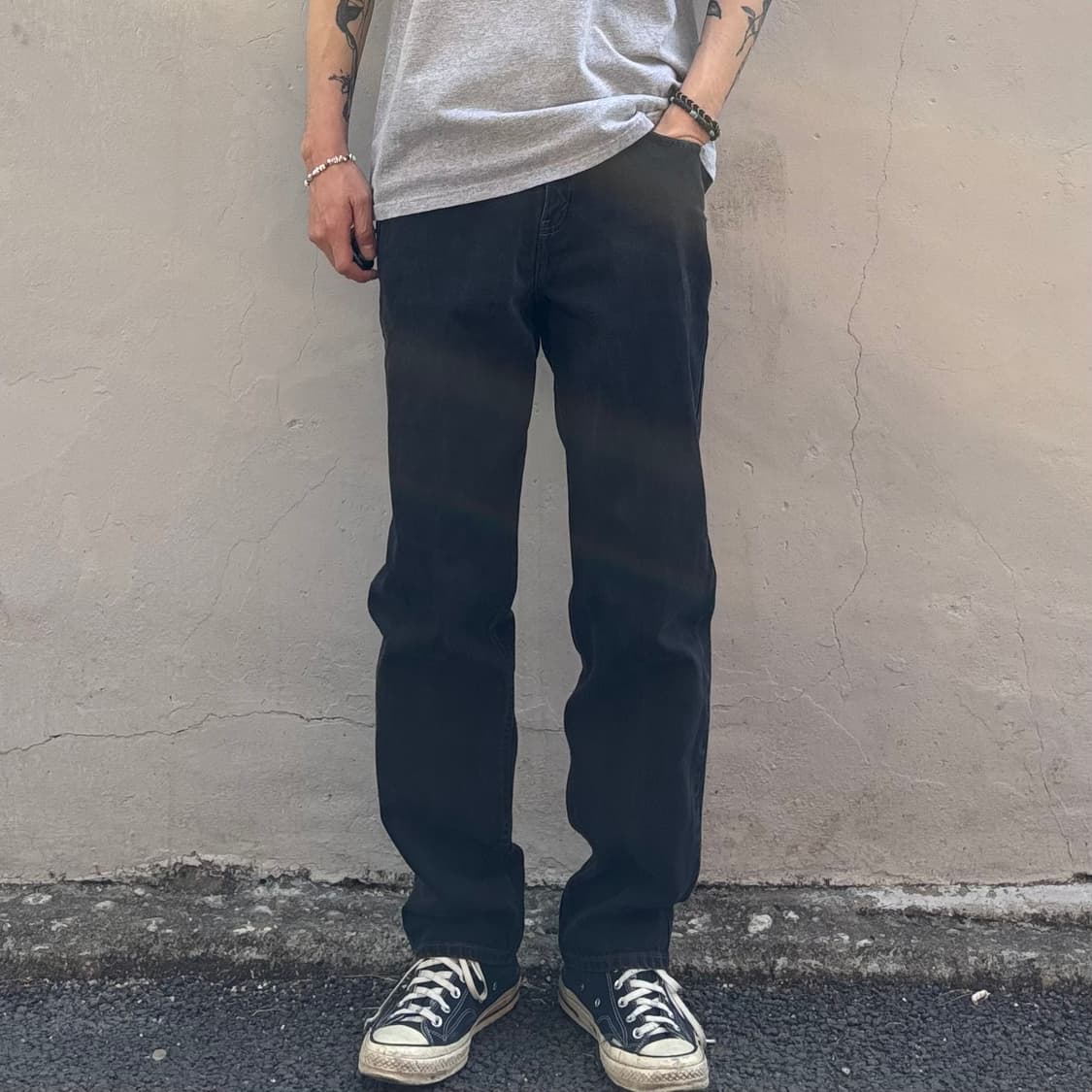 90~00년대 리바이스 560 흑청 상품이미지1