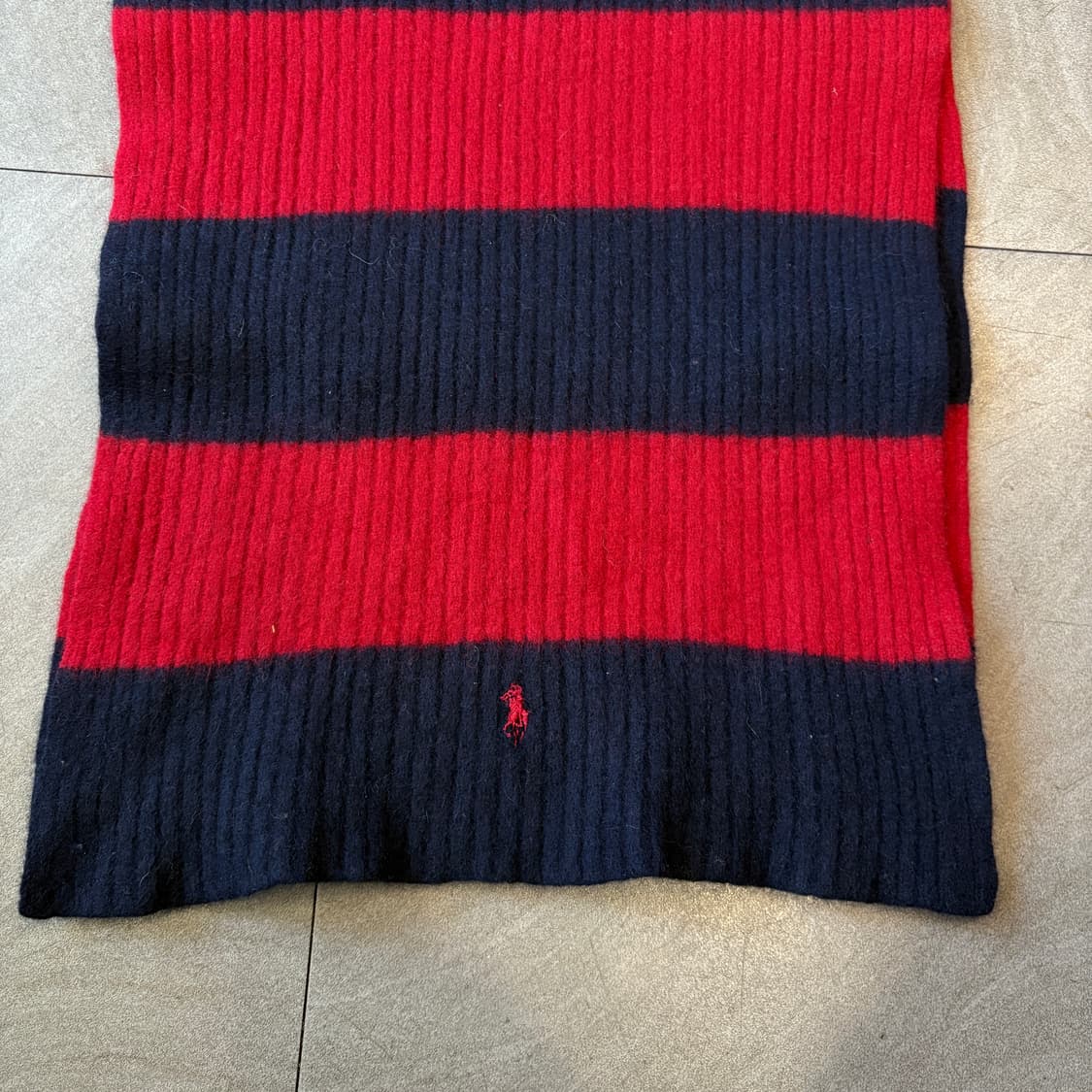 폴로 정품 울 스트라이프 머플러 목도리 상품이미지3