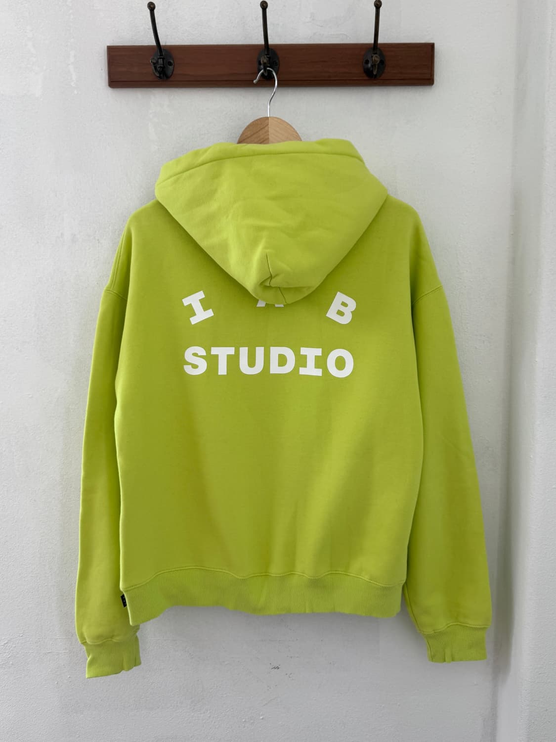 아이앱스튜디오 웍스아웃 라임 후드 상품이미지2