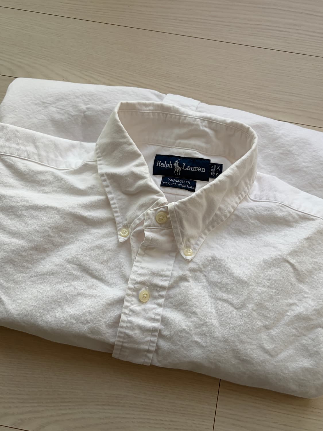 polo 폴로 랄프로렌 옥스퍼드 화이트 셔츠 105 (시티보이룩) 상품이미지3