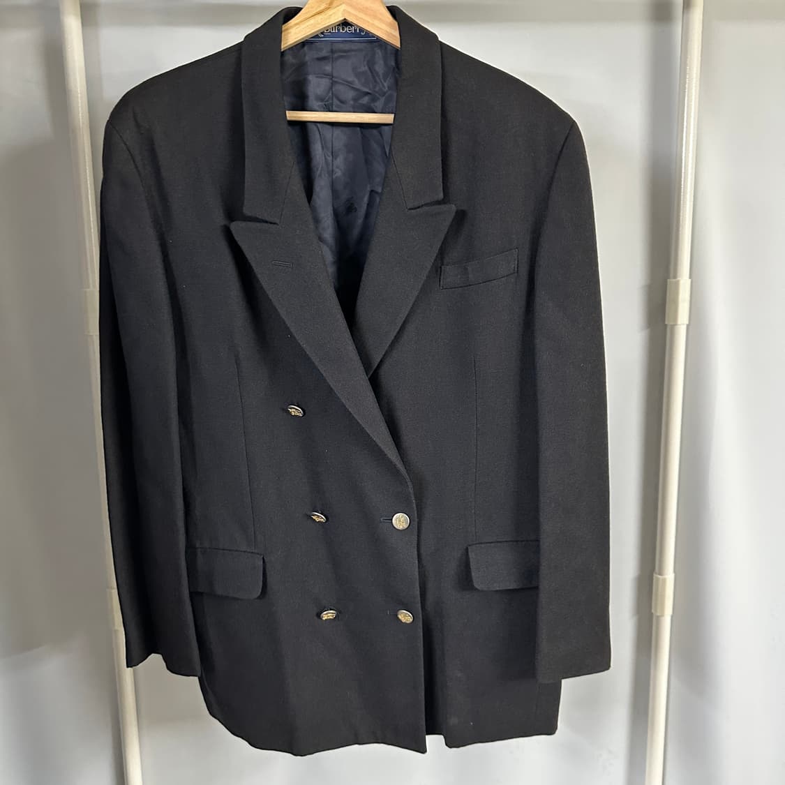 빈티지 버버리 더블 브레스티드 울 블레이저 상품이미지1