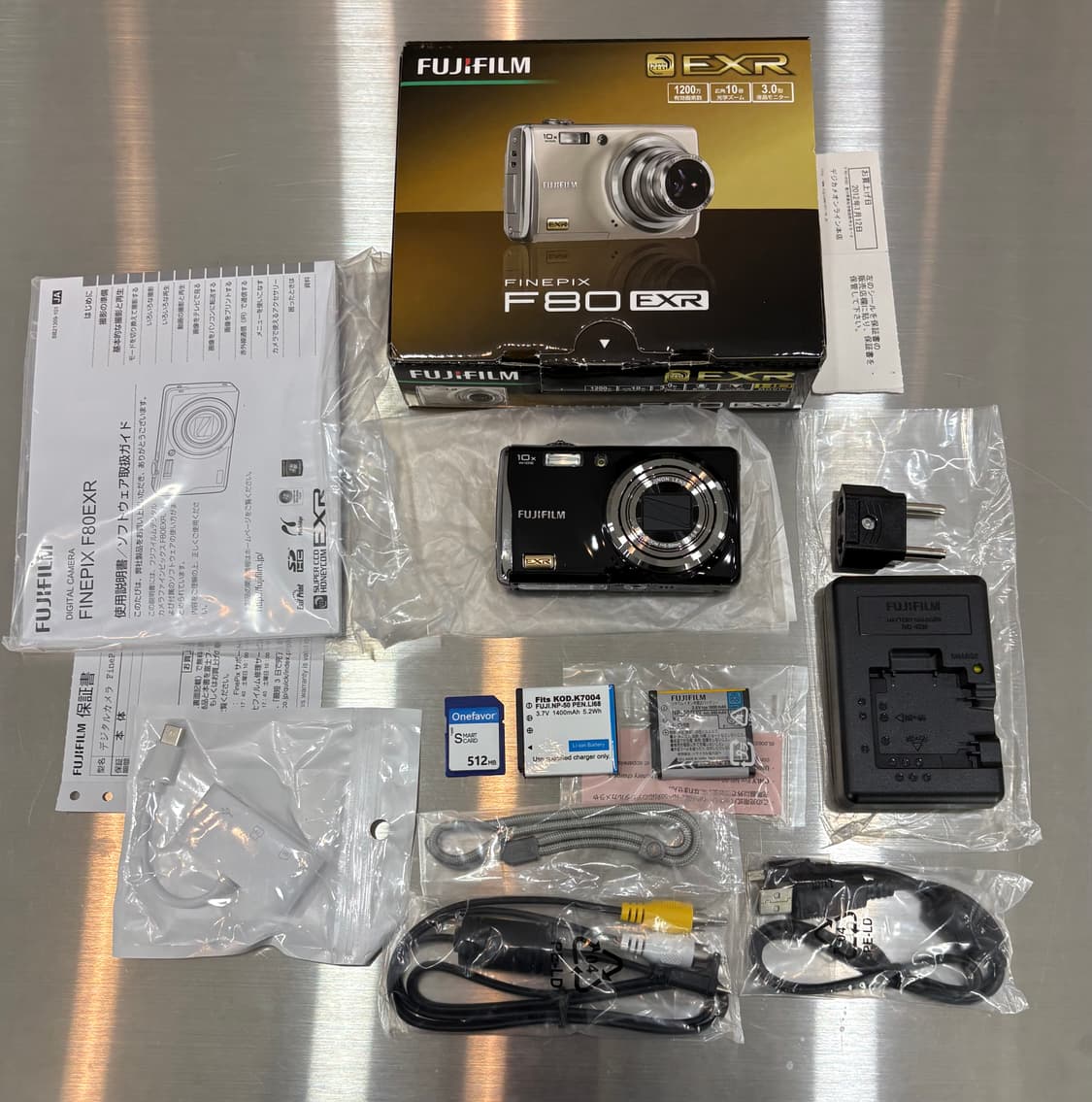 신품급/New배터리/풀박)후지필름 파인픽스 f80exr 블랙 빈티지디카 상품이미지2