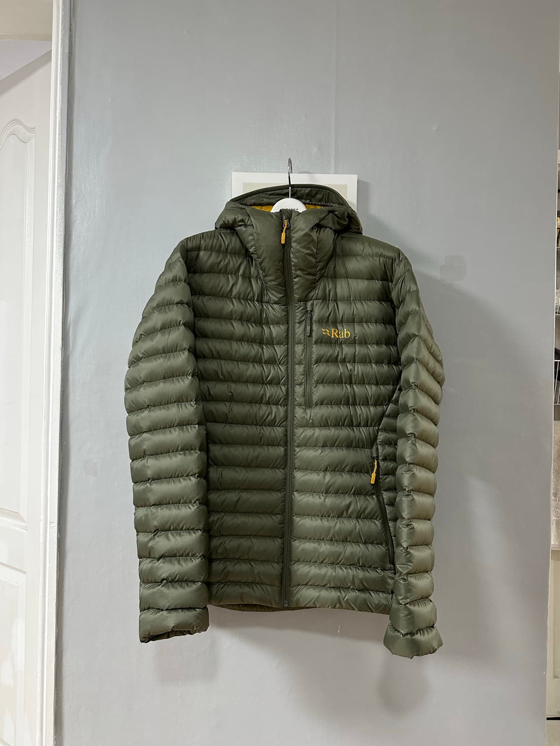 rab 마이크로라이트 알파인 자켓 라이트카키 L 상품이미지1