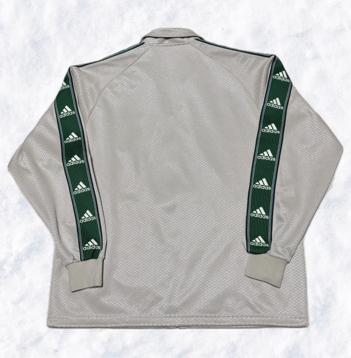 아디다스 일본 베이지 그린 져지  상품이미지2