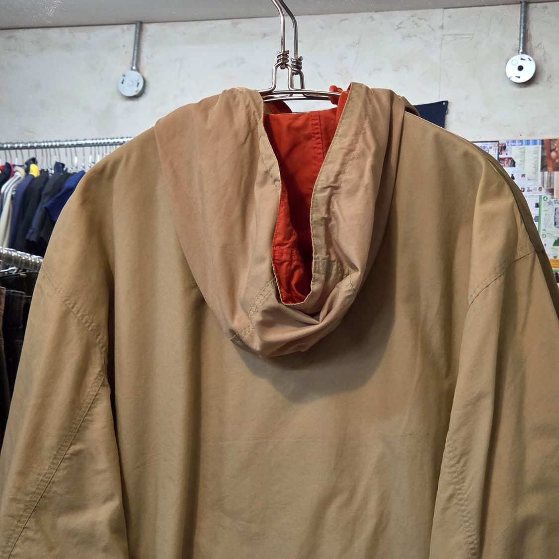 JPN 루니툰즈 실베스터 베이지 아노락 후드 상품이미지6