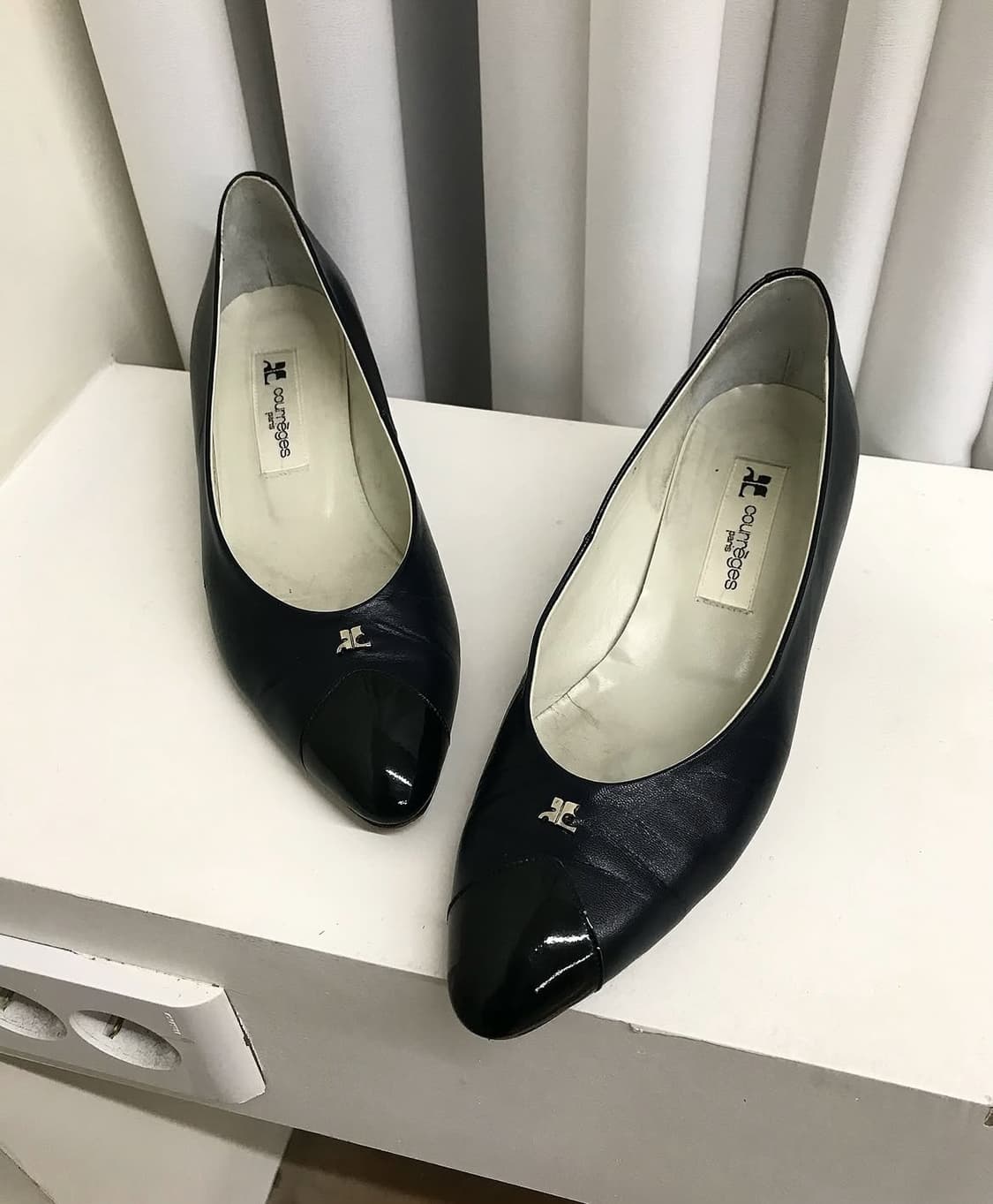 꾸레쥬 은장 구두 상품이미지1