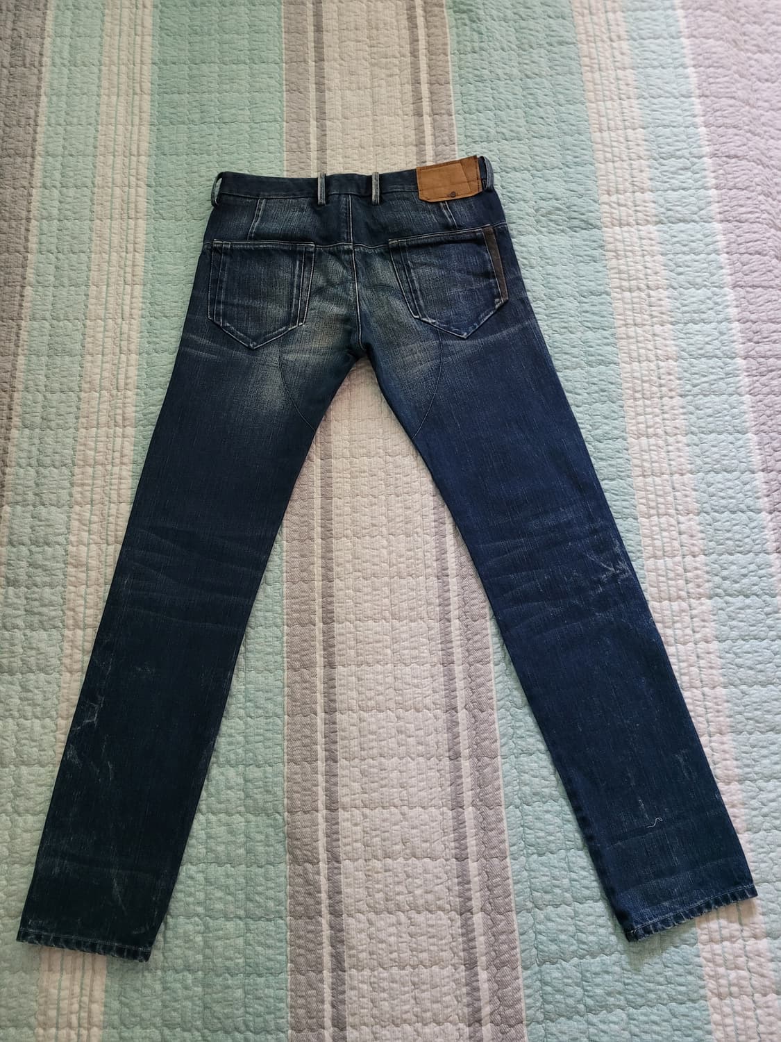 디젤 diesel 블랙골드 슬림스키니 셀비지데님 탭30 실32 상품이미지7