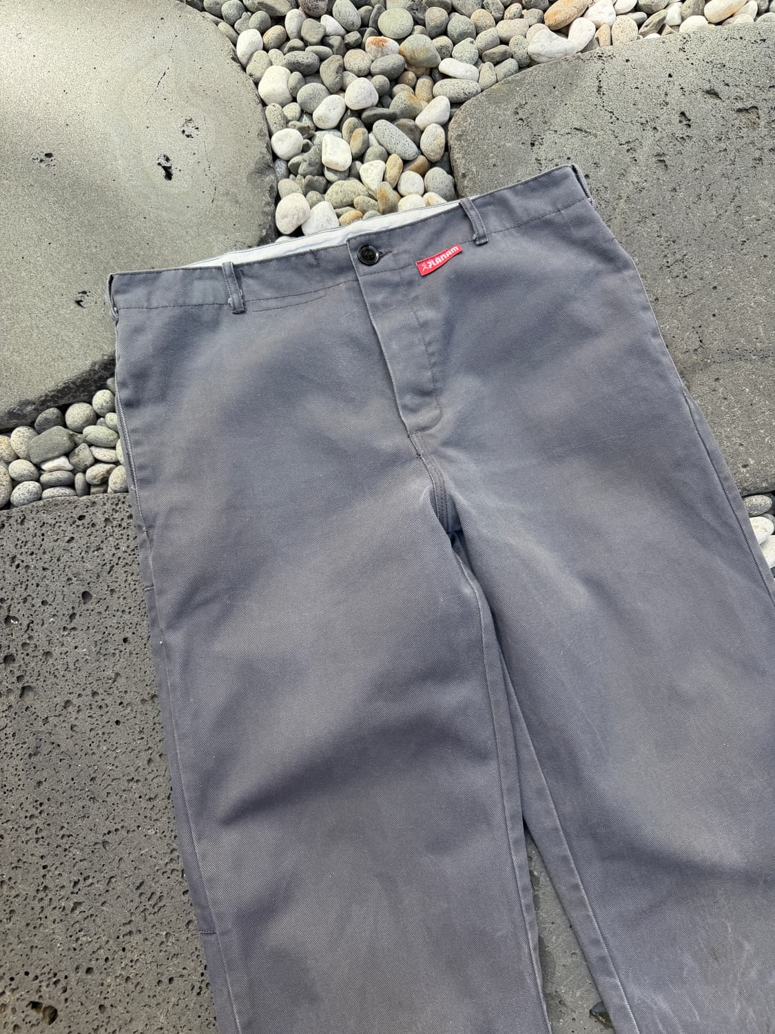 00s Planam Grey Flame Resistant 빈티지워크팬츠 상품이미지5