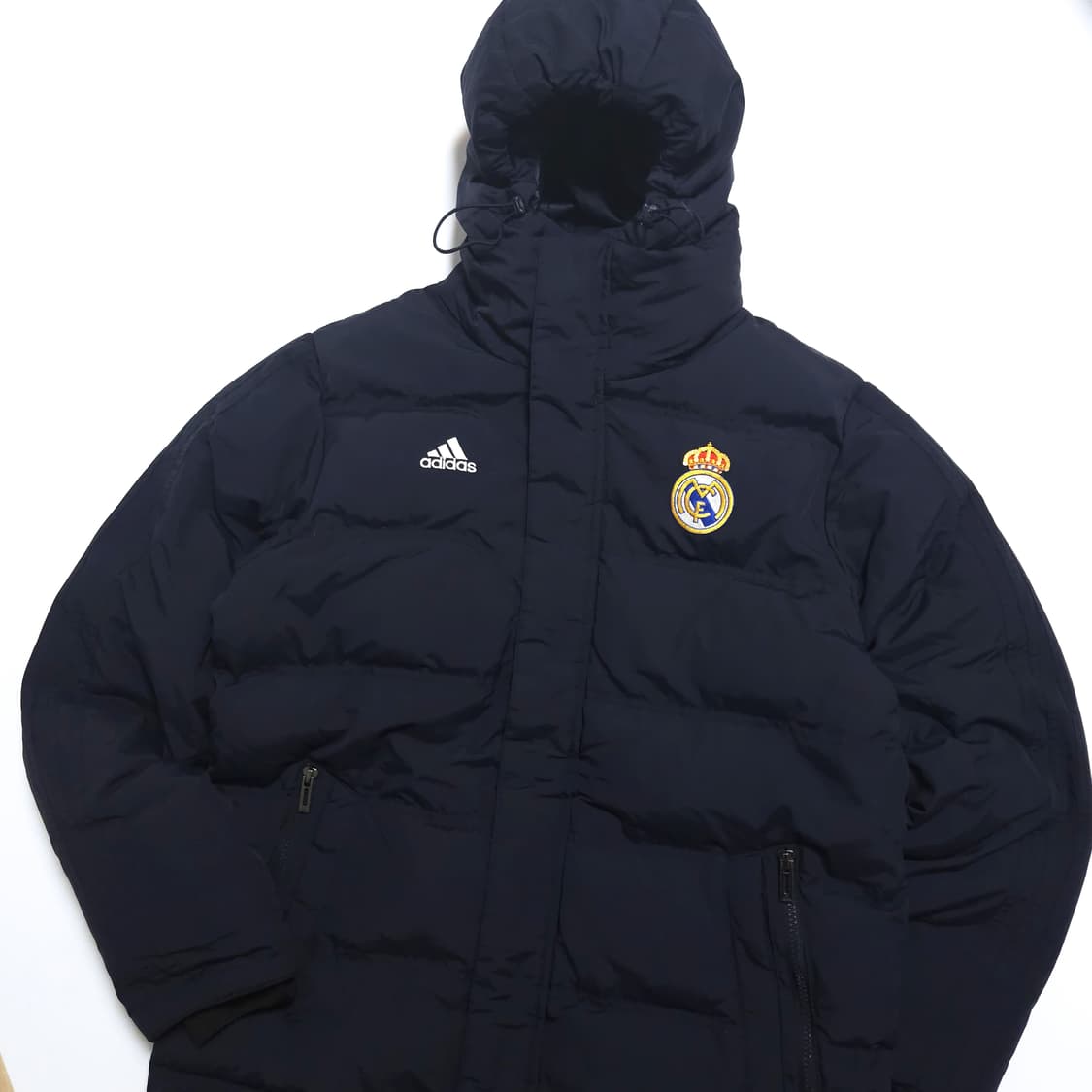 아디다스 13 레알마드리드 벤치 파카 덕다운 패딩 네이비 상품이미지2