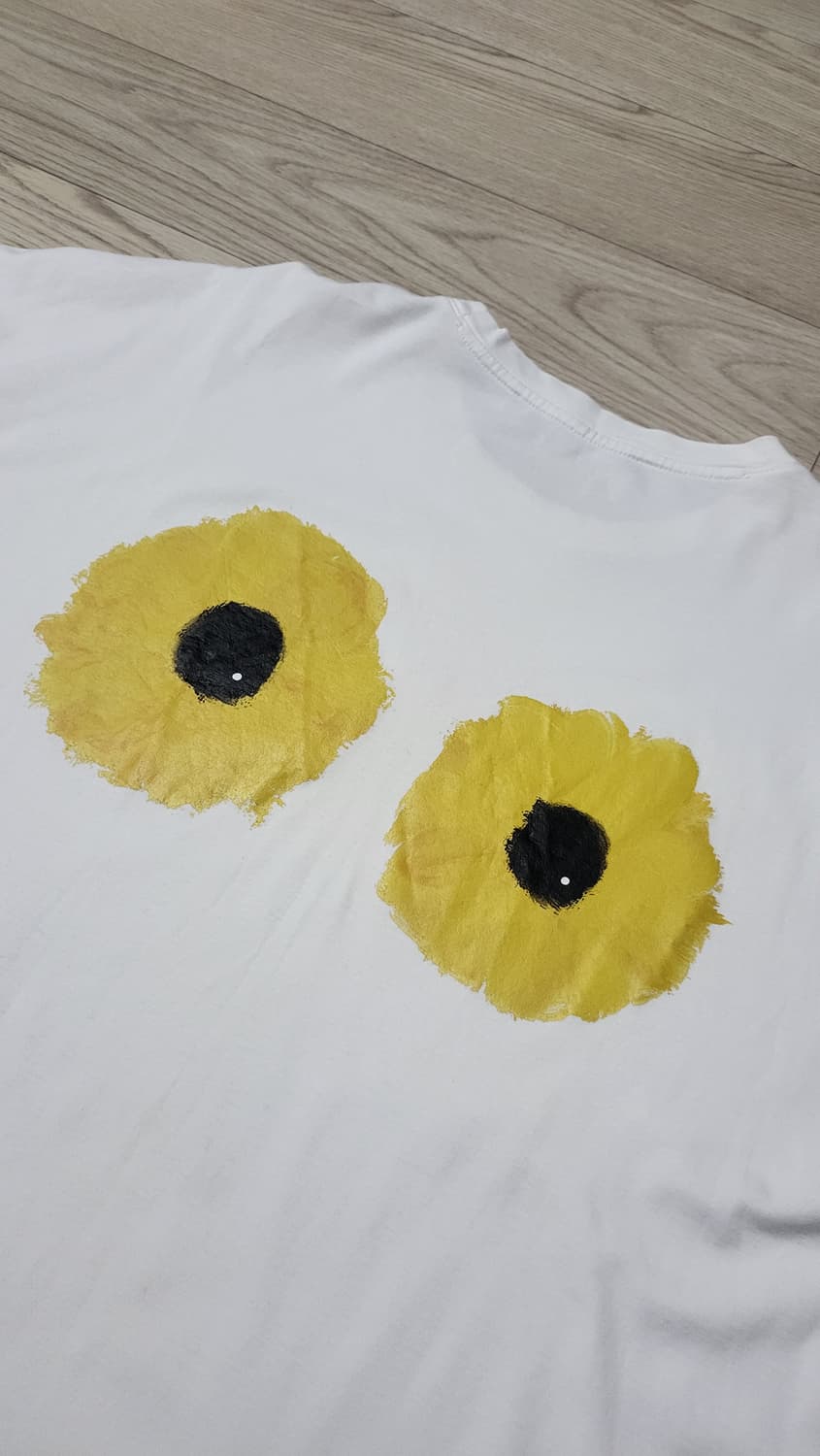 송지오옴므 썬플라워 송민호 반팔티 상품이미지3