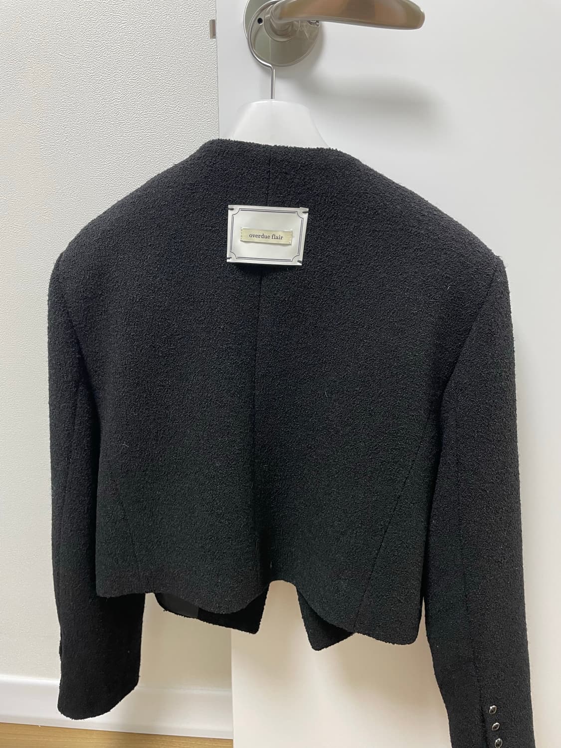 오버듀플레어 트위드 자켓 상품이미지5