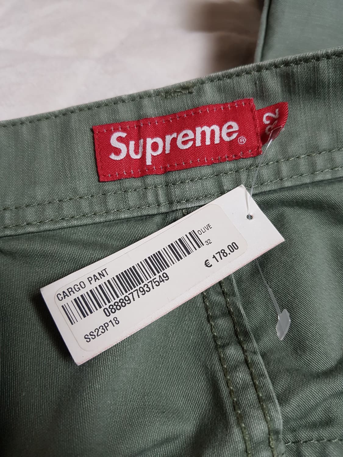 슈프림 카고 팬츠 올리브 23SS 상품이미지5