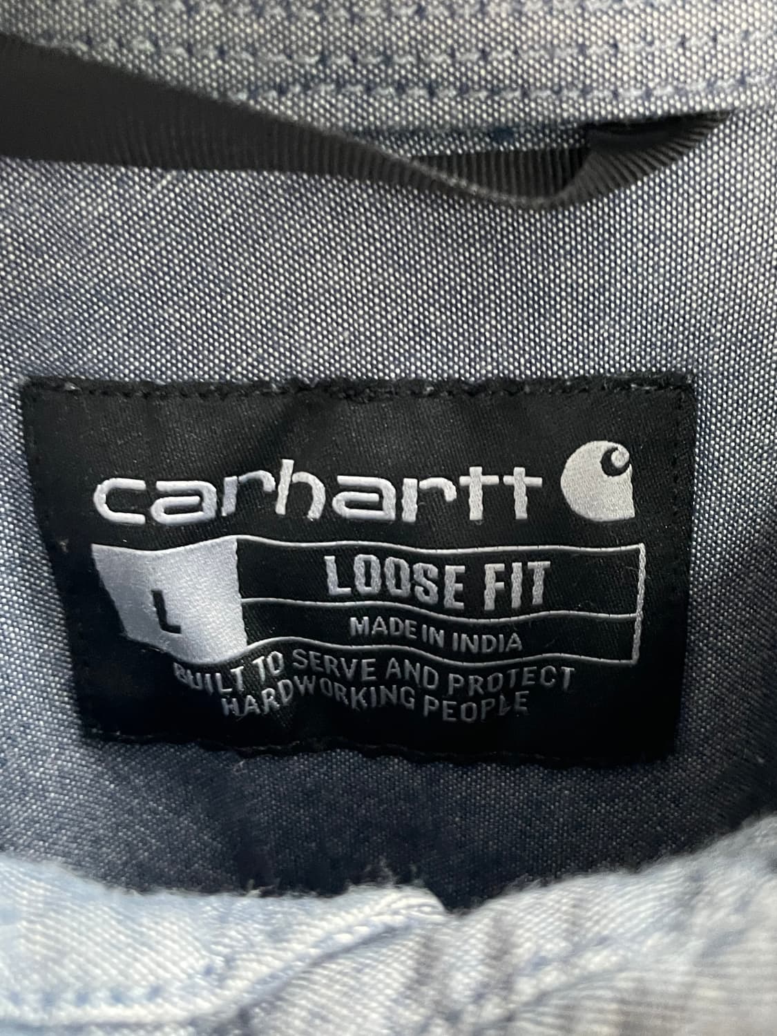 칼하트 투포켓 샴브레이 셔츠 (on.708) 상품이미지4