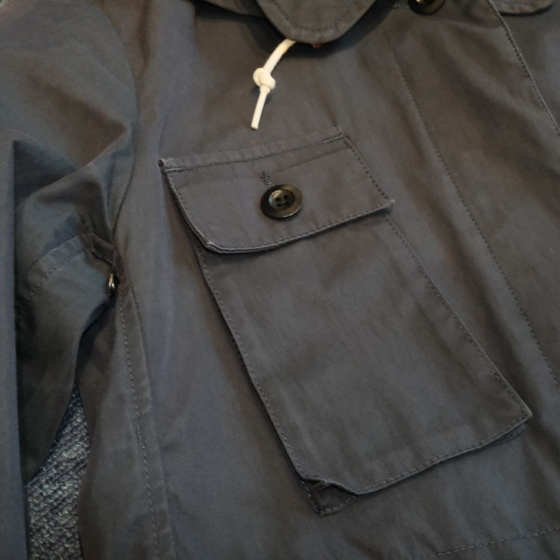 mhl 후드 울 자켓 상품이미지4