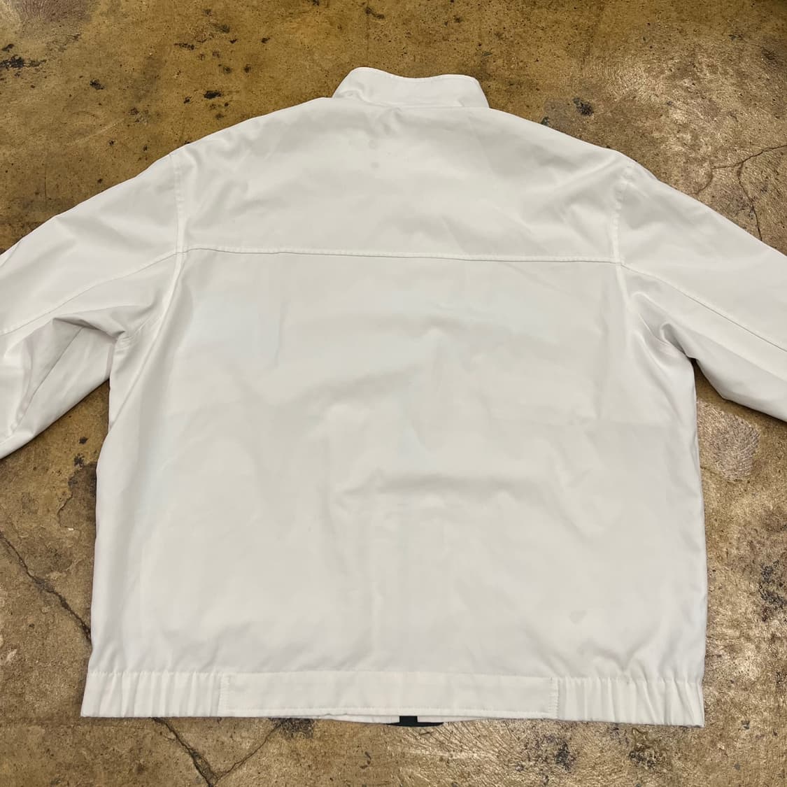 [정품/95] 입생로랑 로고 블루종 자켓 b14 상품이미지3