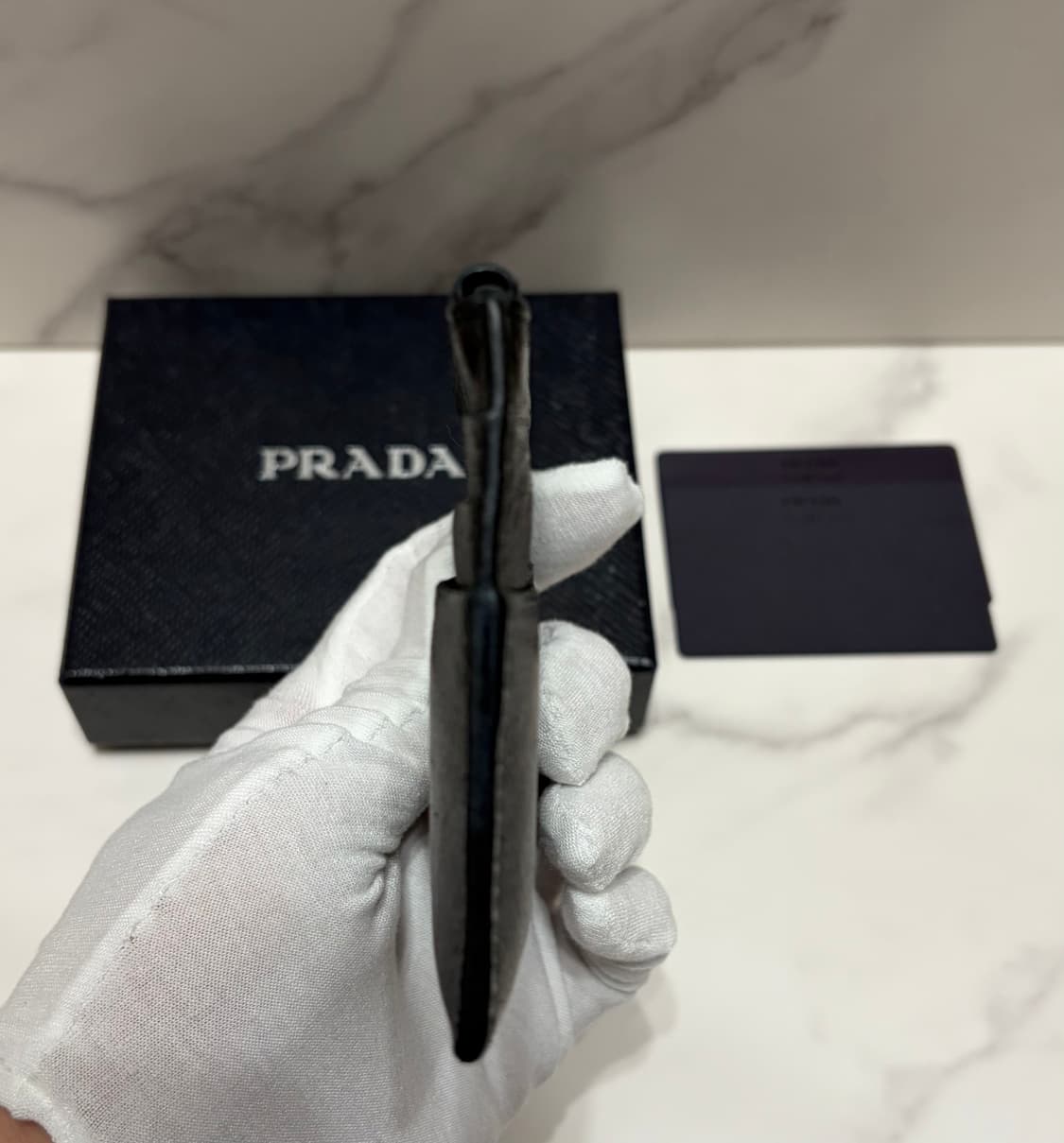 [정품] 프라다 사피아노 지퍼 카드지갑 상품이미지5