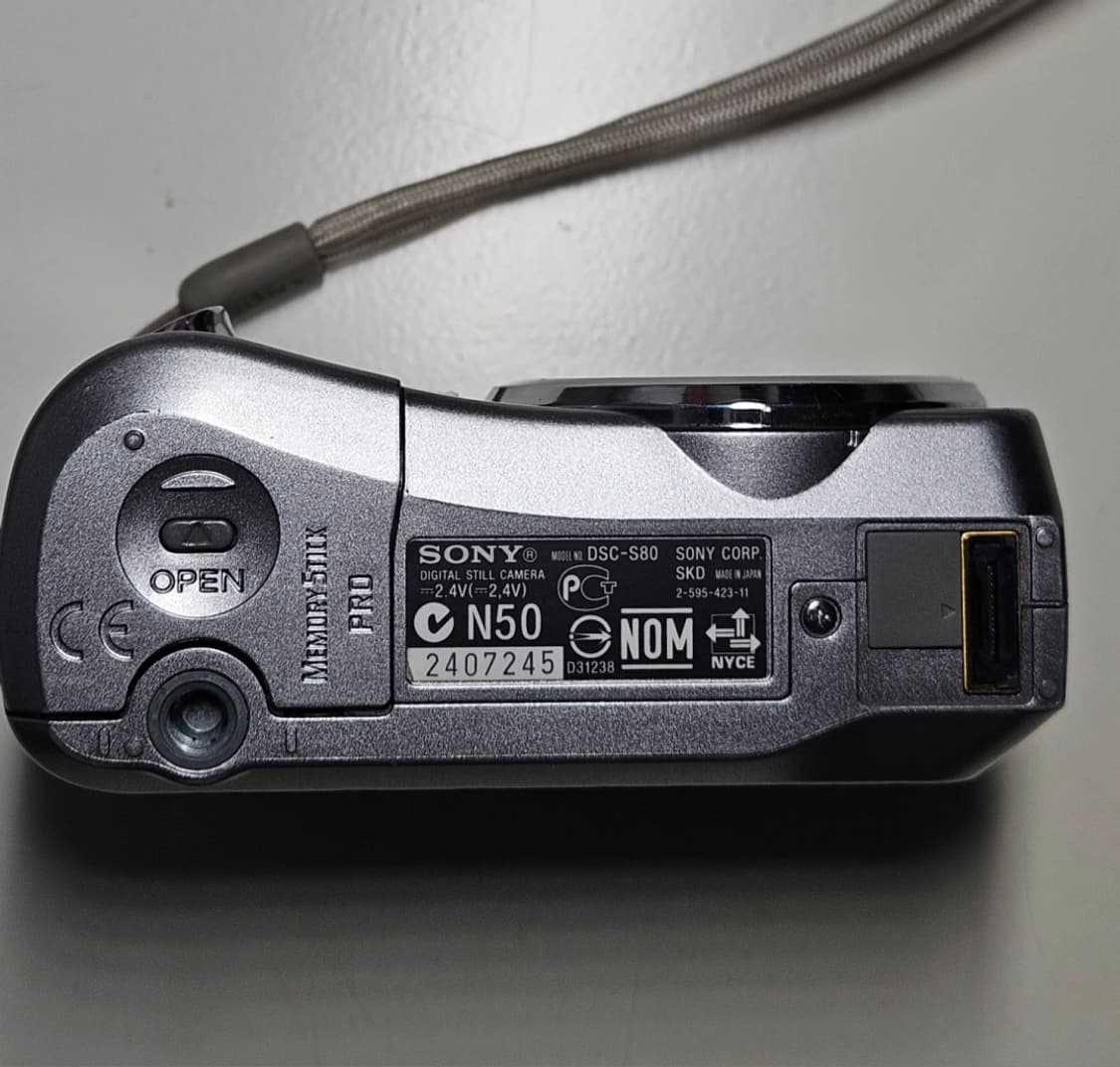 소니 사이버샷 dsc-s80 디지털 카메라 상품이미지8