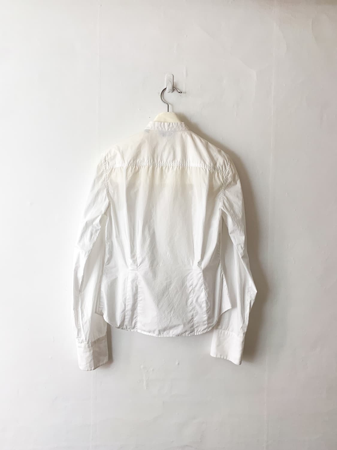 폴스미스 Paul Smith Women 화이트 턱시도 보우타이 셔츠 블라 상품이미지2