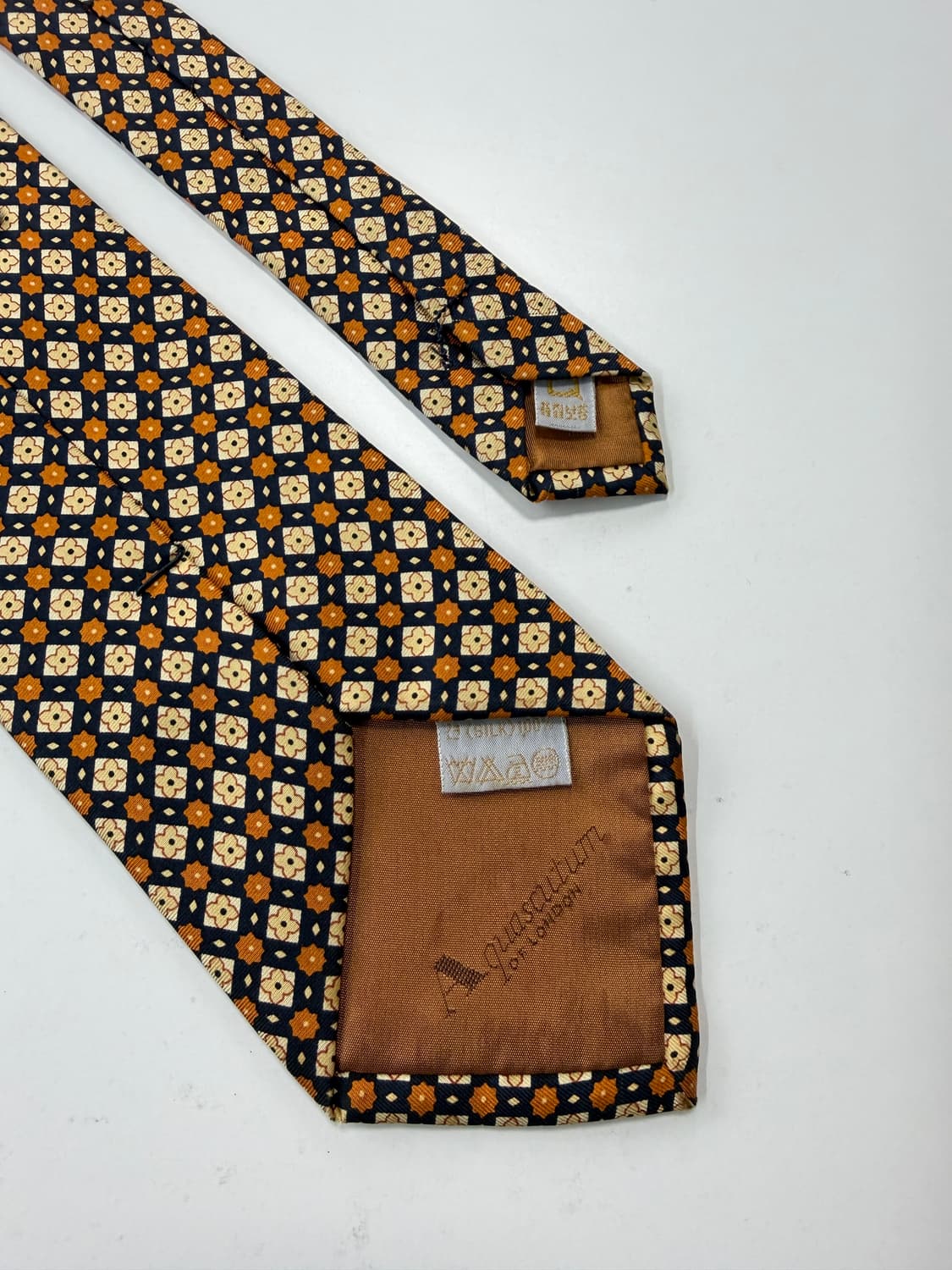 아쿠아스큐텀(Aquascutum) 실크 넥타이 9.3cm 상품이미지5