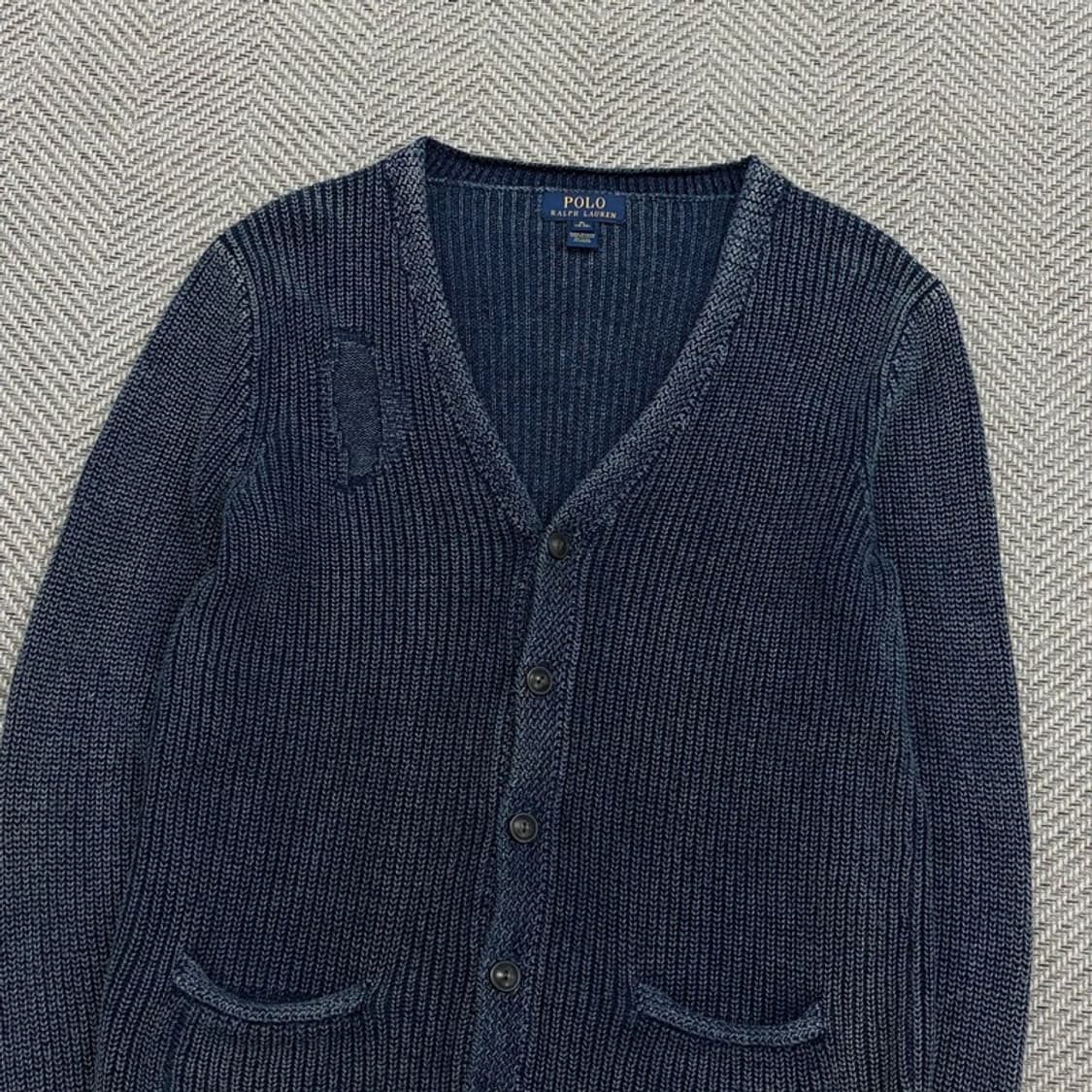 폴로랄프로렌 워시드 코튼 가디건 v3066 상품이미지3