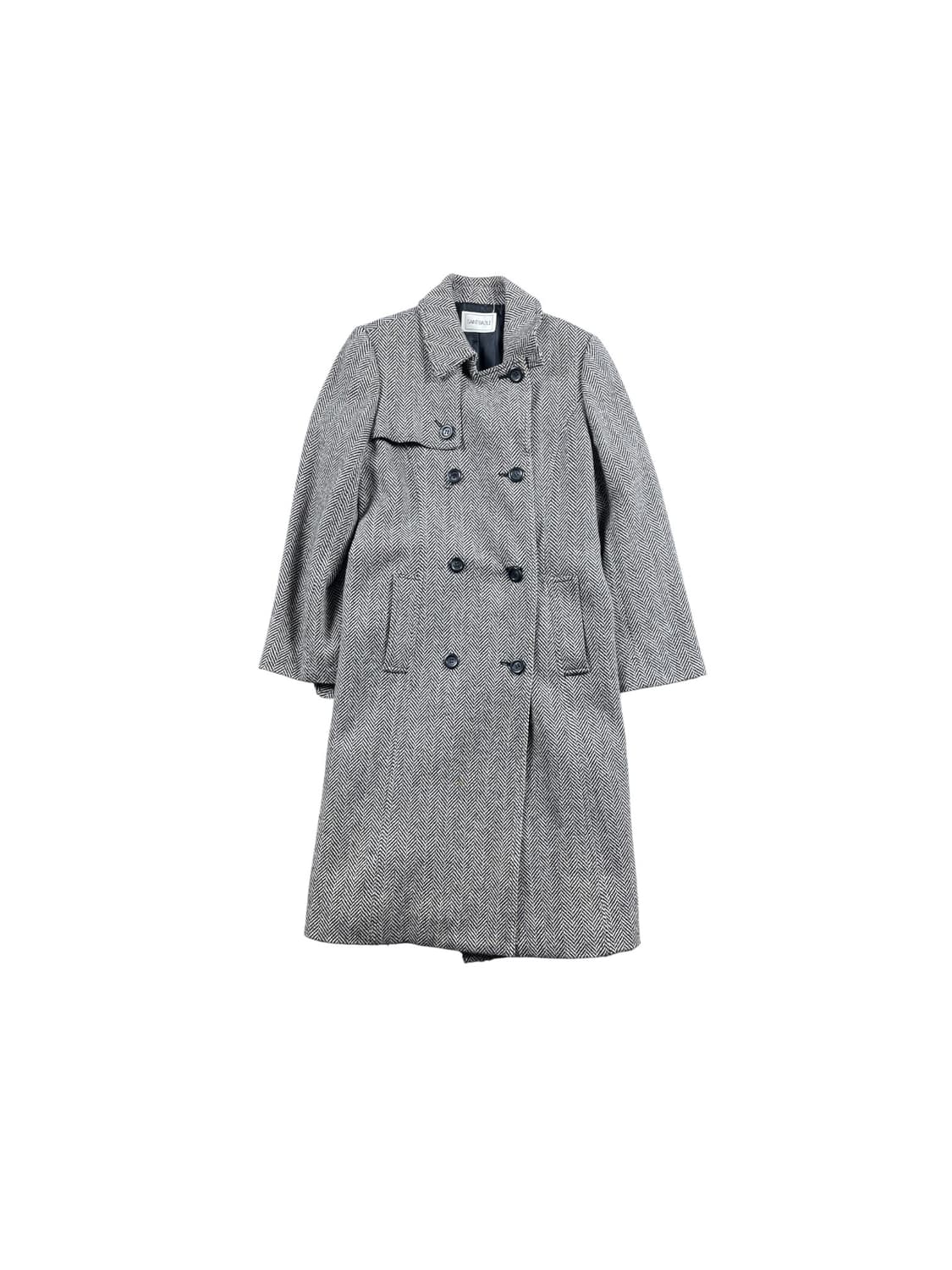 Vintage 패턴 롱코트  상품이미지1